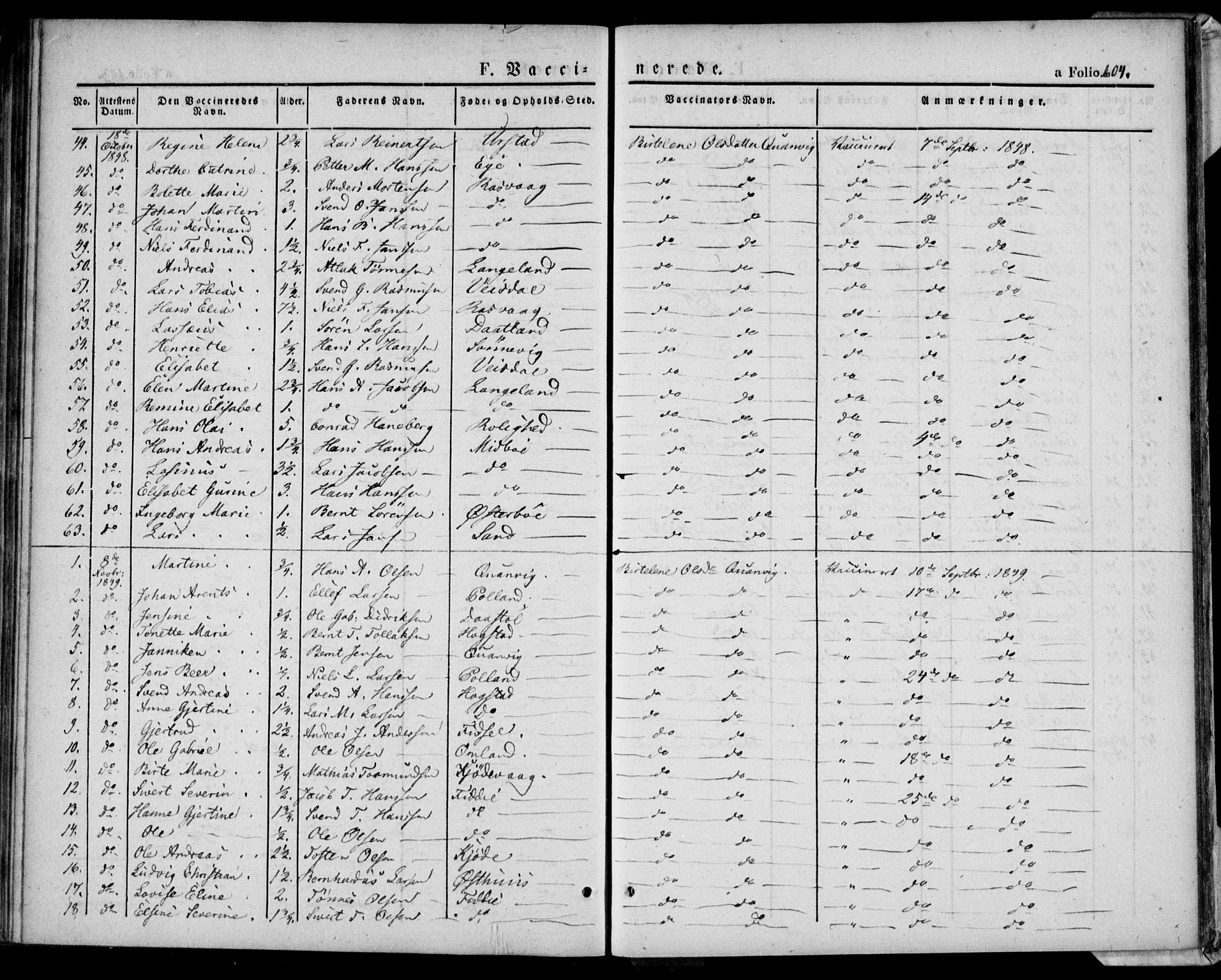 Flekkefjord sokneprestkontor, SAK/1111-0012/F/Fa/Fac/L0004: Parish register (official) no. A 4, 1841-1849, p. 604
