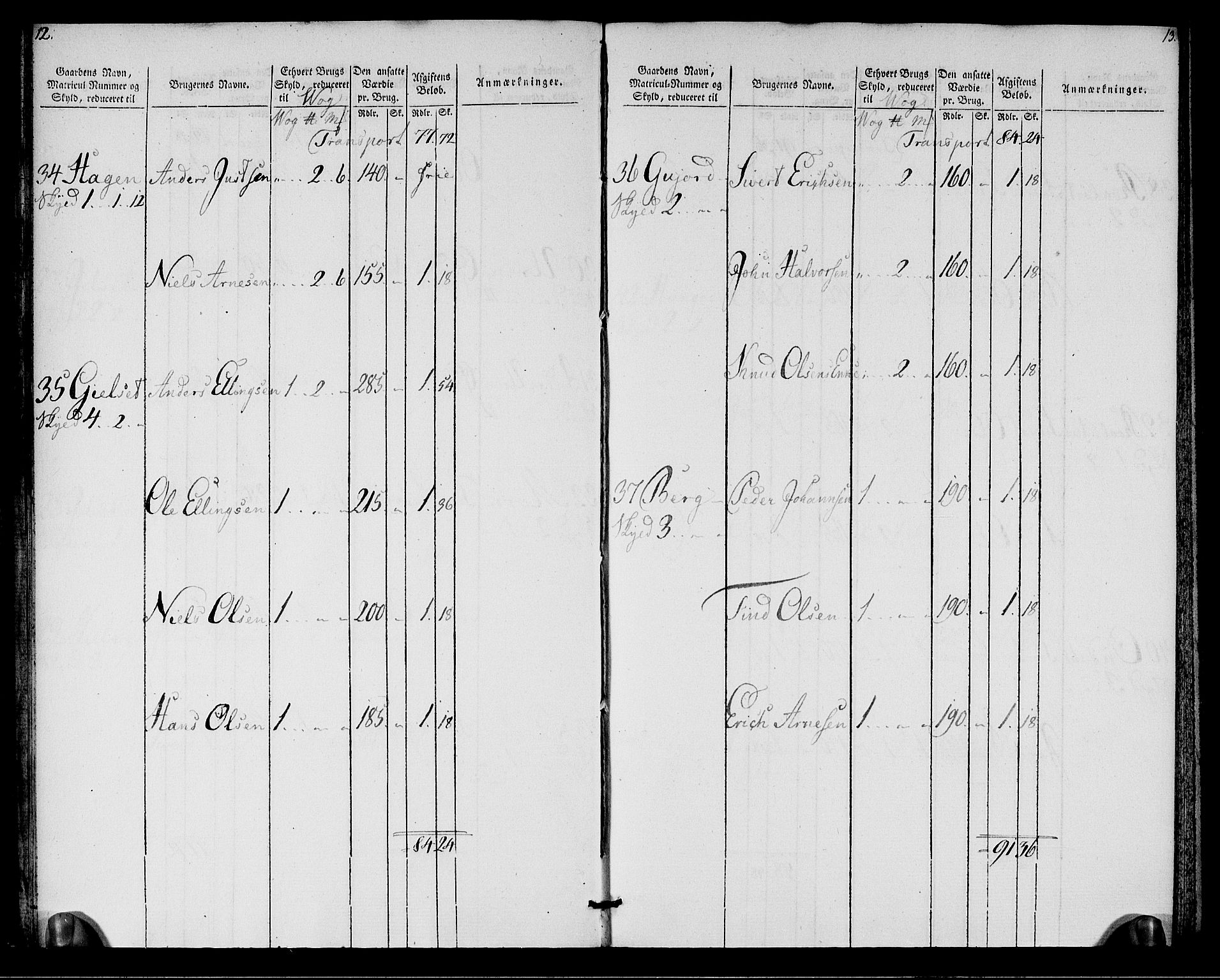 Rentekammeret inntil 1814, Realistisk ordnet avdeling, AV/RA-EA-4070/N/Ne/Nea/L0128: Romsdal fogderi. Oppebørselsregister, 1803-1804, p. 8