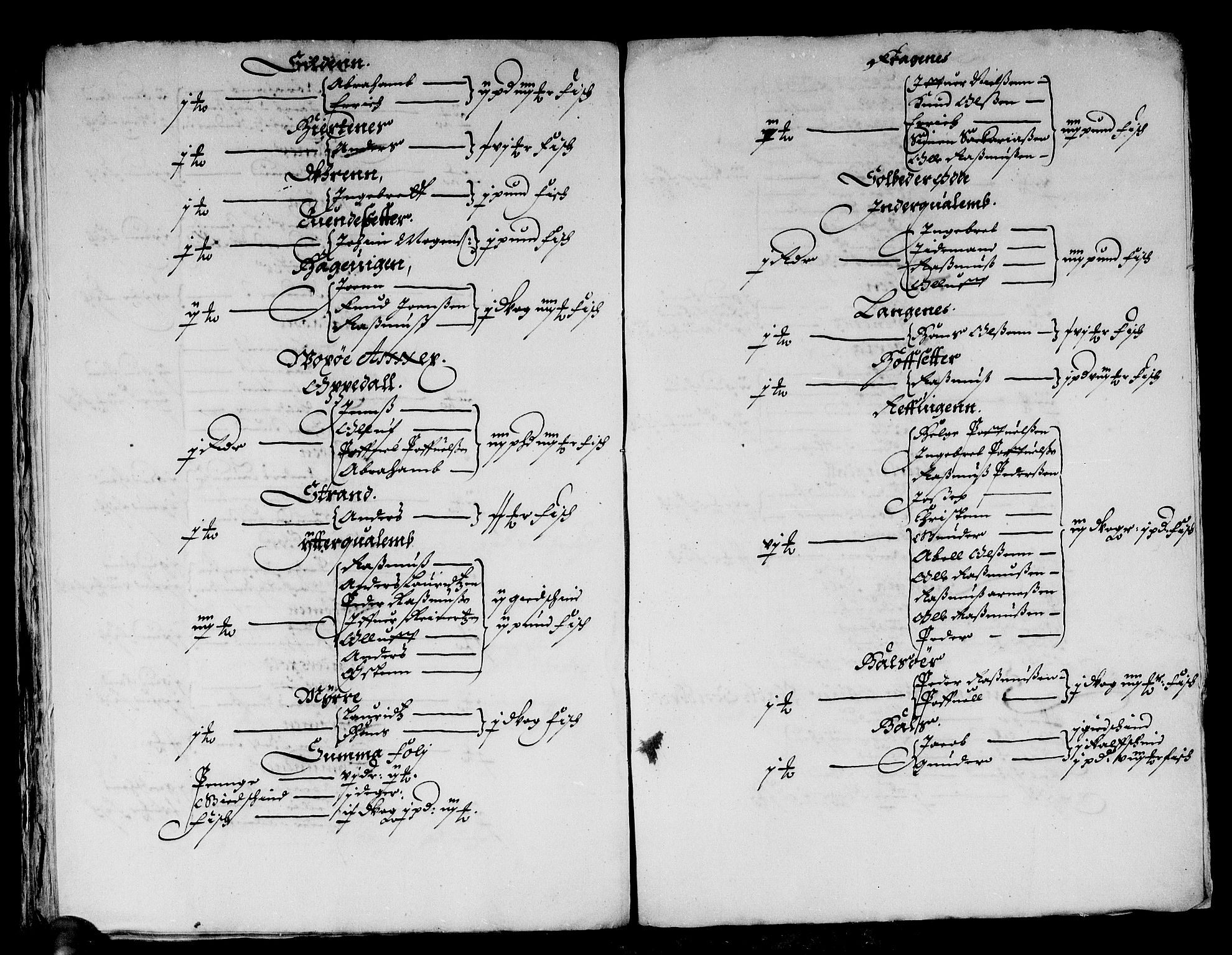 Rentekammeret inntil 1814, Reviderte regnskaper, Stiftamtstueregnskaper, Bergen stiftamt, AV/RA-EA-6043/R/Rc/L0014: Bergen stiftamt, 1664