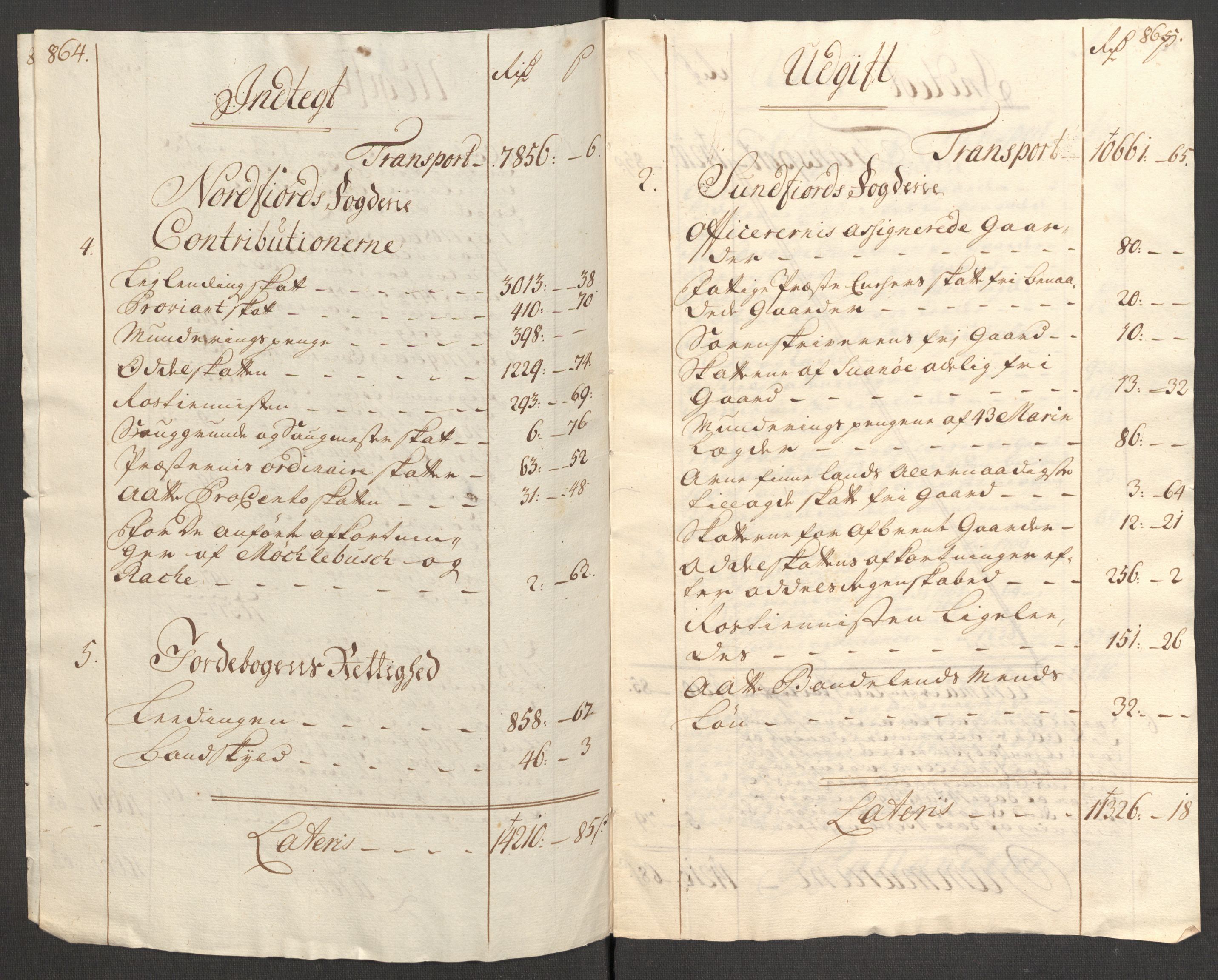 Rentekammeret inntil 1814, Reviderte regnskaper, Fogderegnskap, AV/RA-EA-4092/R53/L3432: Fogderegnskap Sunn- og Nordfjord, 1709, p. 20