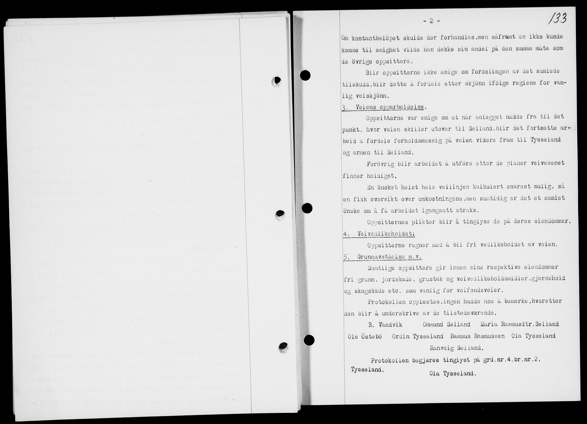 Ryfylke tingrett, AV/SAST-A-100055/001/II/IIB/L0083: Mortgage book no. 62, 1941-1941, Diary no: : 334/1941