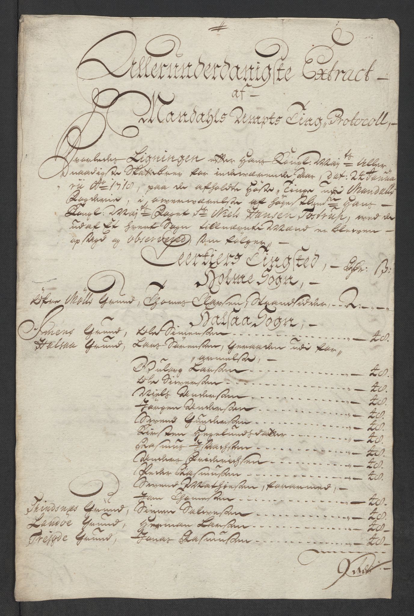 Rentekammeret inntil 1814, Reviderte regnskaper, Fogderegnskap, AV/RA-EA-4092/R43/L2563: Fogderegnskap Lista og Mandal, 1718, p. 87