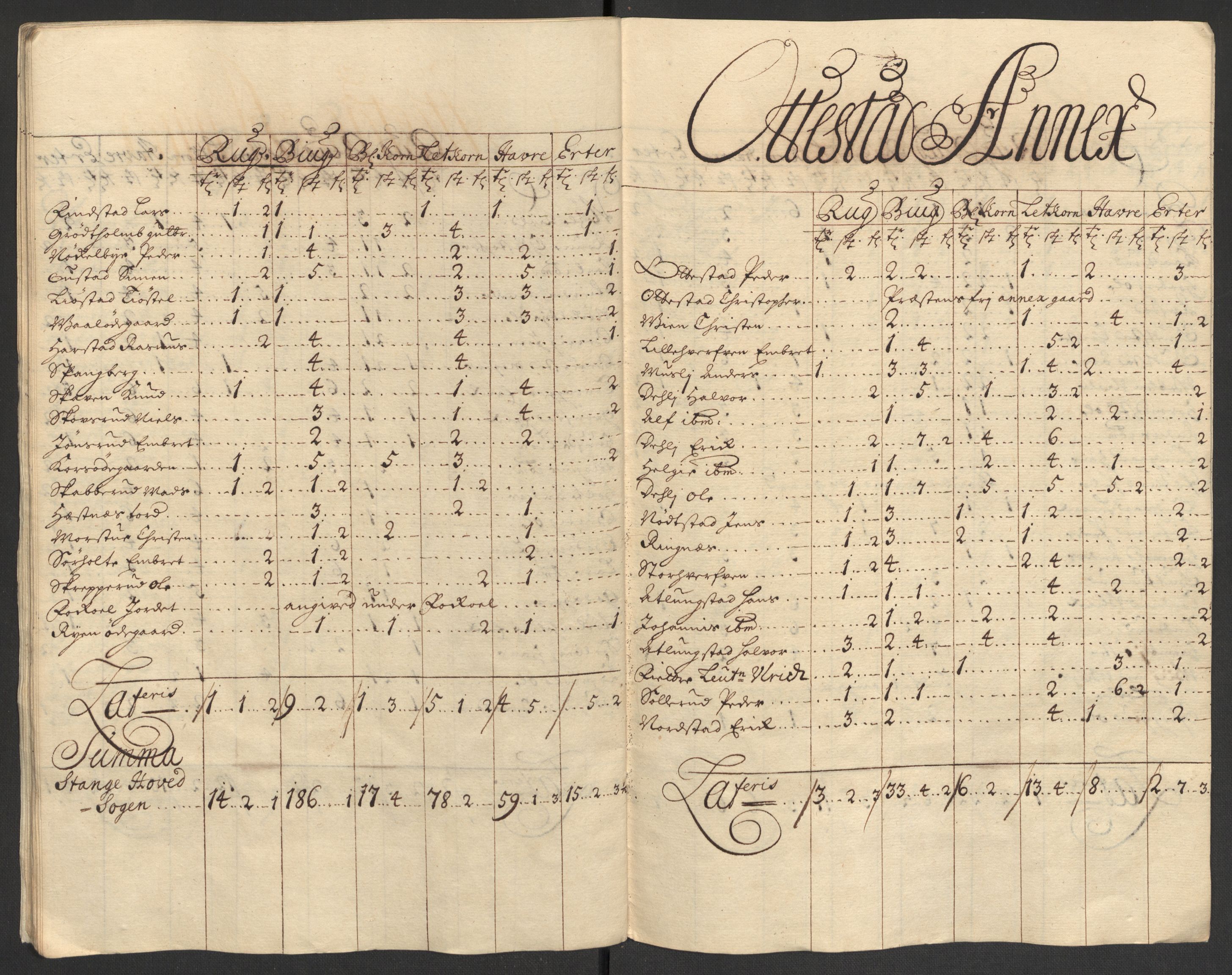 Rentekammeret inntil 1814, Reviderte regnskaper, Fogderegnskap, AV/RA-EA-4092/R16/L1043: Fogderegnskap Hedmark, 1706-1707, p. 345