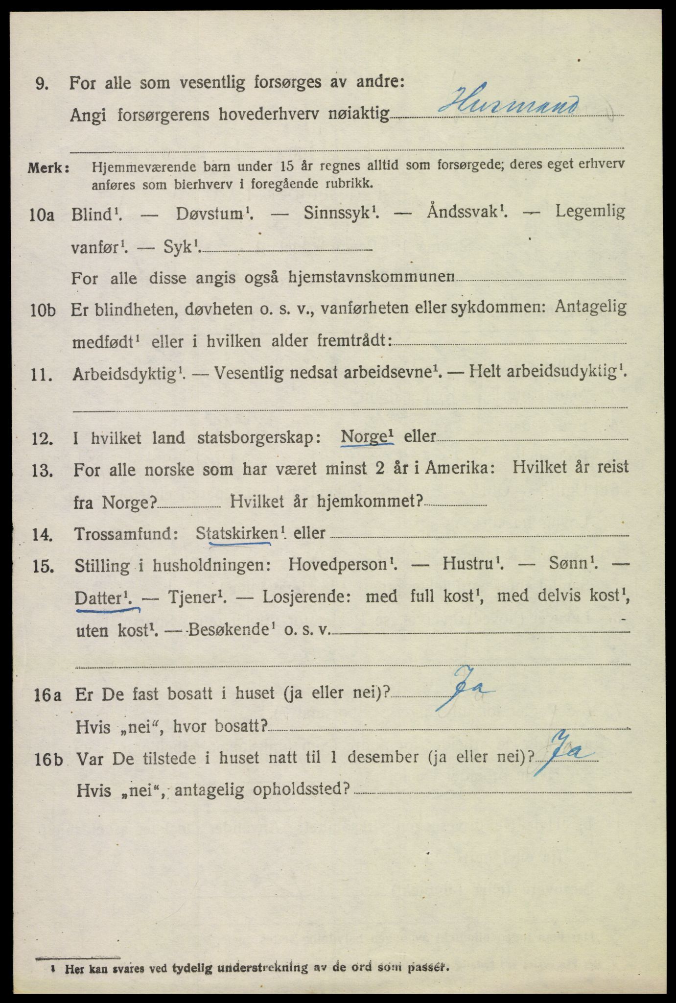 SAH, 1920 census for Ringsaker, 1920, p. 25059