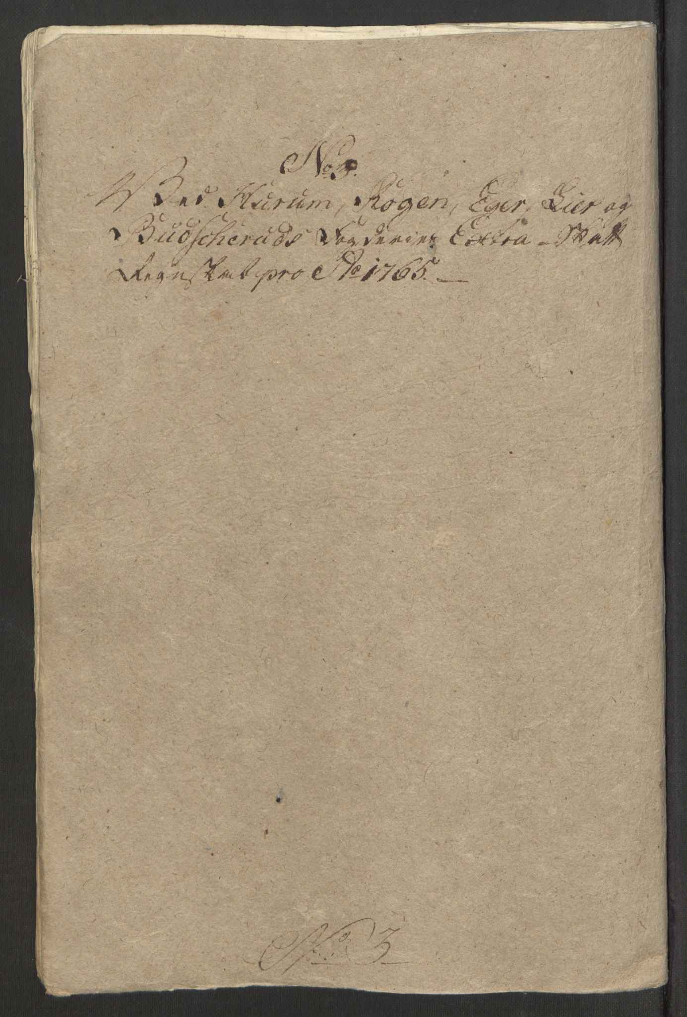Rentekammeret inntil 1814, Reviderte regnskaper, Fogderegnskap, RA/EA-4092/R31/L1834: Ekstraskatten Hurum, Røyken, Eiker, Lier og Buskerud, 1765, p. 112