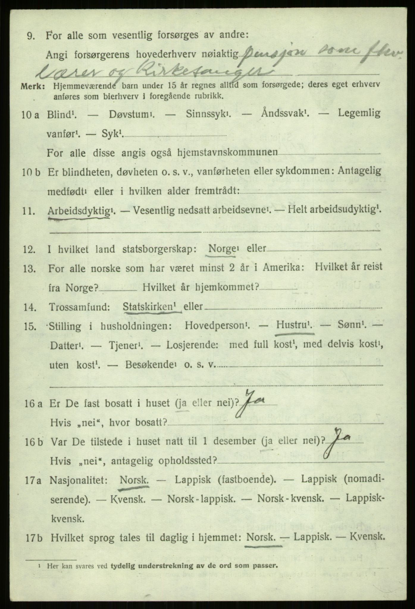 SATØ, 1920 census for Ibestad, 1920, p. 9035