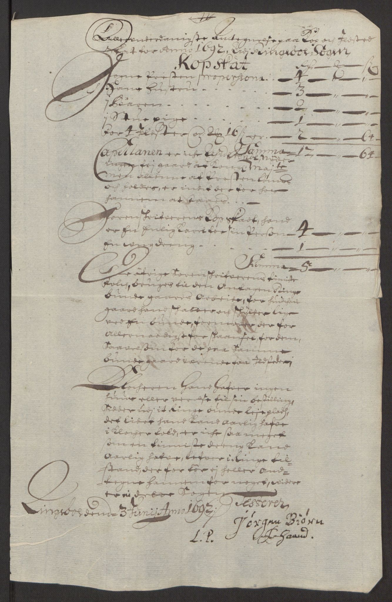 Rentekammeret inntil 1814, Reviderte regnskaper, Fogderegnskap, AV/RA-EA-4092/R17/L1166: Fogderegnskap Gudbrandsdal, 1690-1692, p. 141