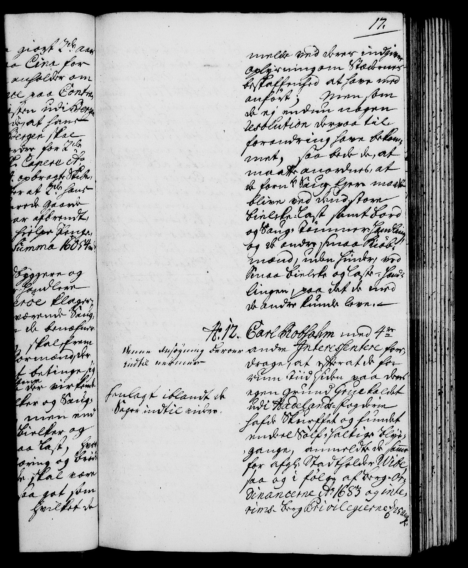 Rentekammeret, Kammerkanselliet, AV/RA-EA-3111/G/Gh/Gha/L0018: Norsk ekstraktmemorialprotokoll (merket RK 53.63), 1735-1736, p. 17
