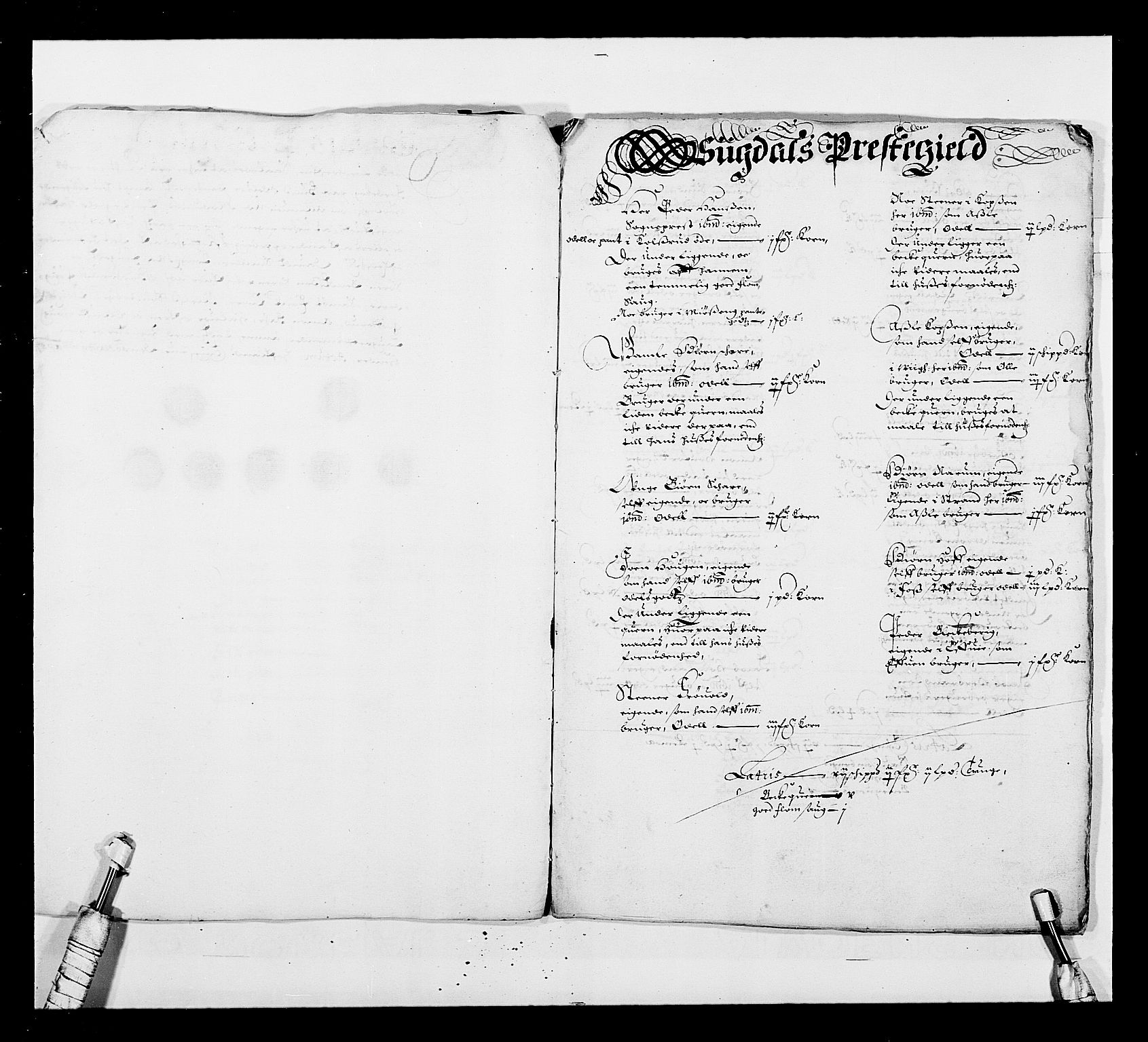 Stattholderembetet 1572-1771, AV/RA-EA-2870/Ek/L0031/0001: Jordebøker 1633-1658: / Forskjellige jordebøker, 1651-1658, p. 165