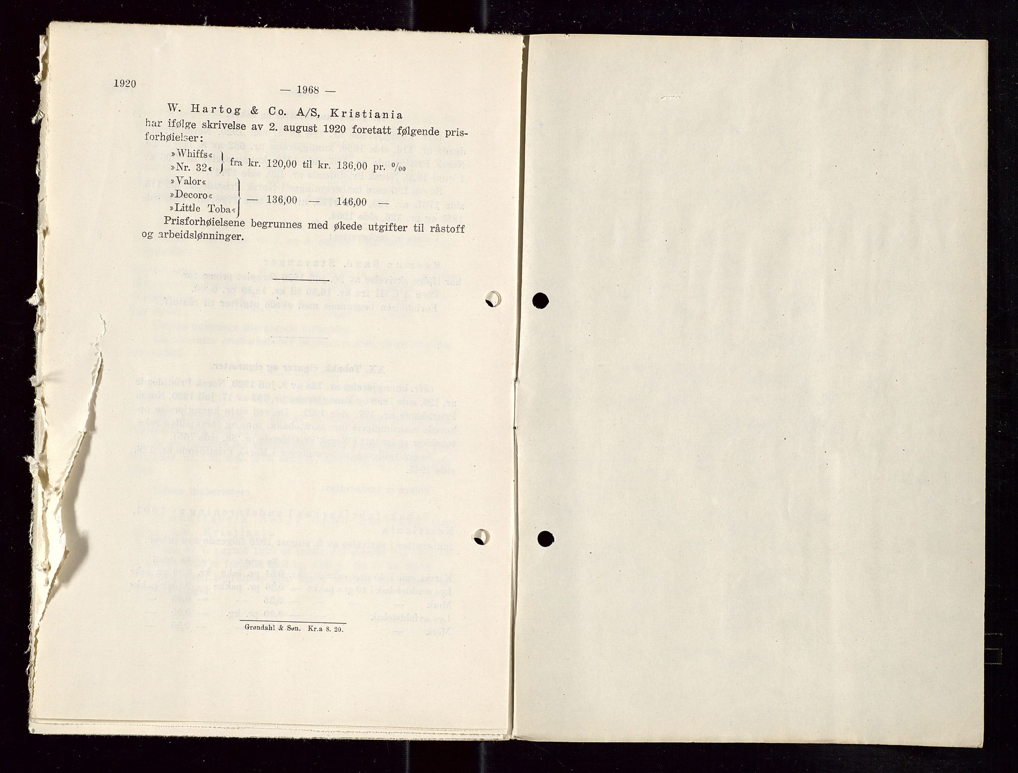 Pa 1521 - A/S Norske Shell, AV/SAST-A-101915/E/Ea/Eaa/L0013: Sjefskorrespondanse, 1924, p. 168