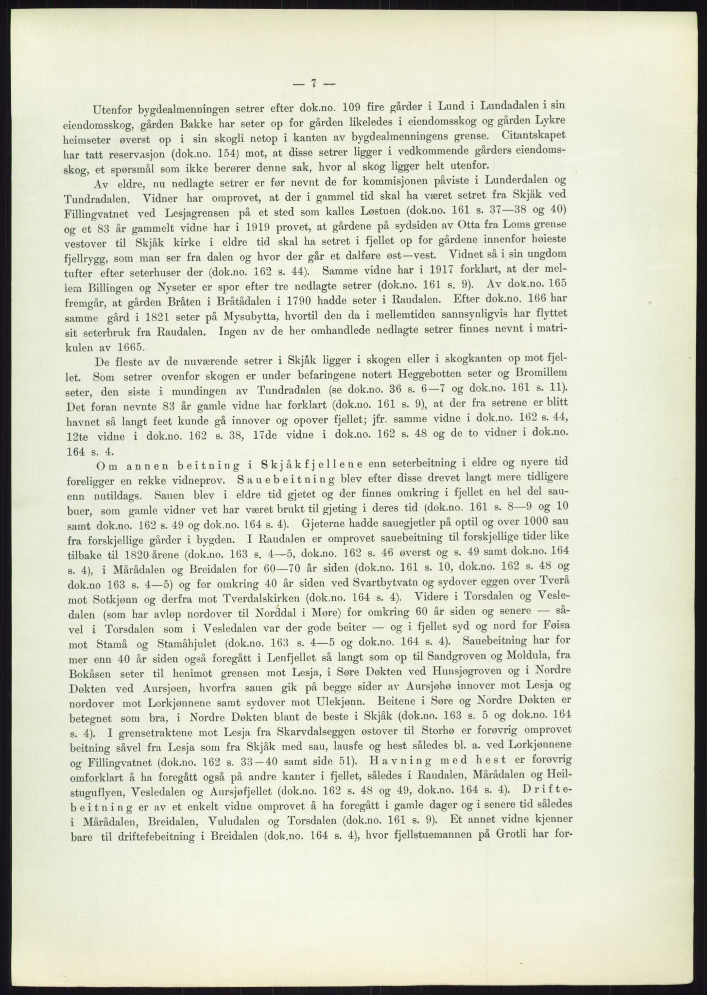 Høyfjellskommisjonen, AV/RA-S-1546/X/Xa/L0001: Nr. 1-33, 1909-1953, p. 2916