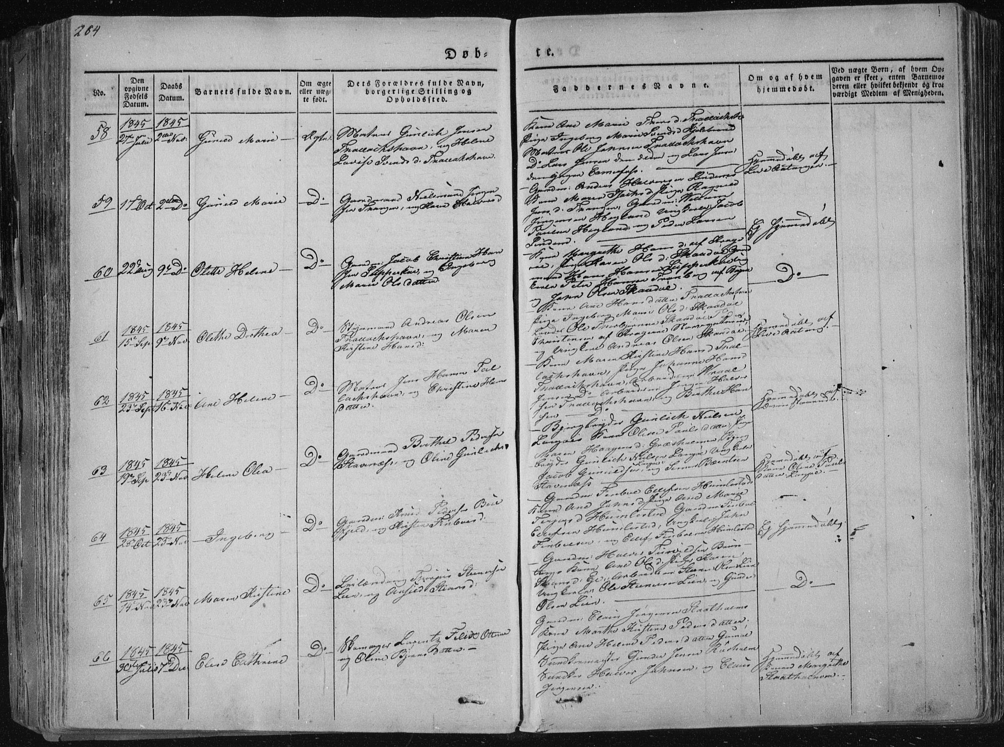 Sannidal kirkebøker, SAKO/A-296/F/Fa/L0006: Parish register (official) no. 6, 1831-1847, p. 284