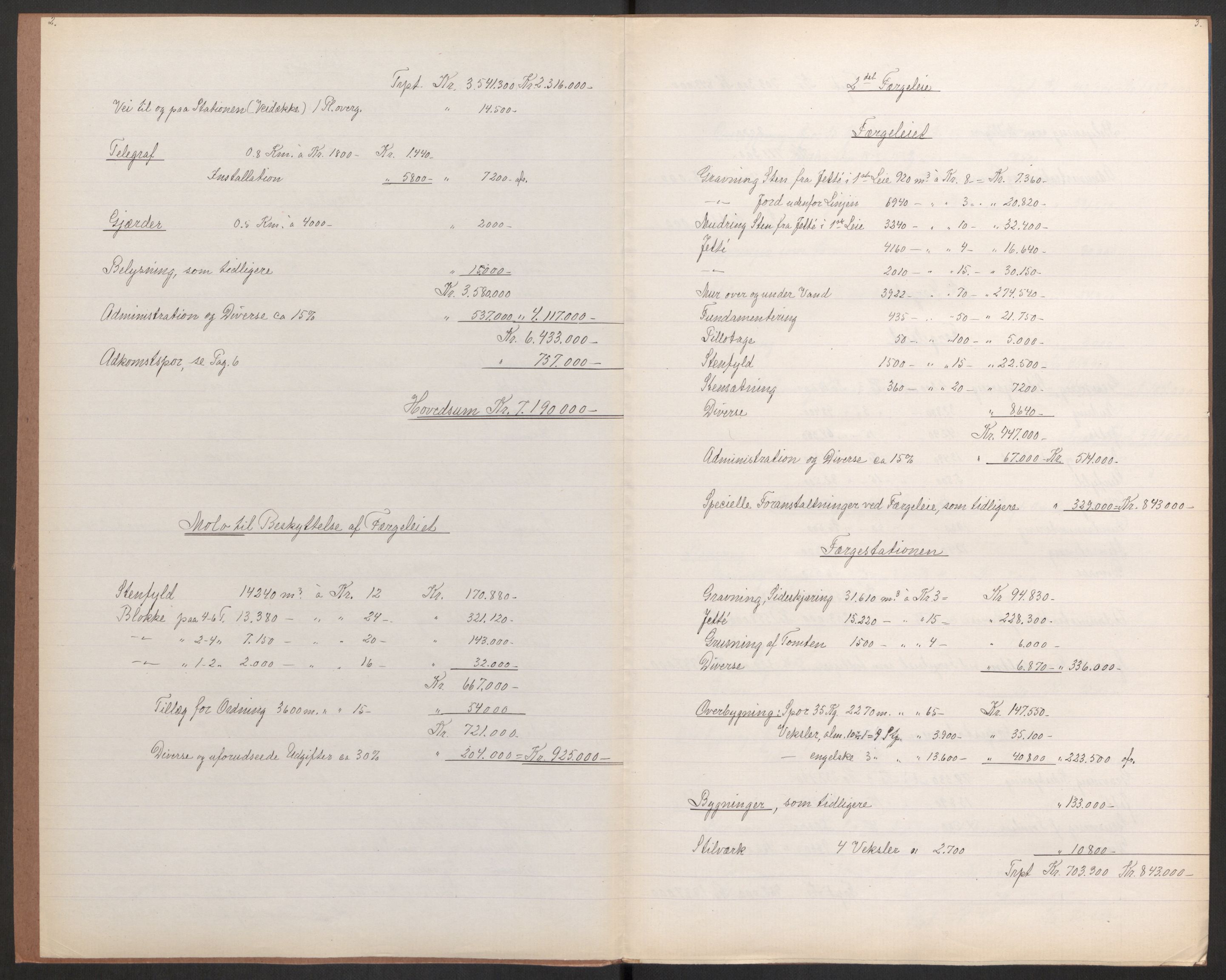 Norges Statsbaner, Baneavdelingen B, AV/RA-S-1619/1/F/Fa/L0042: NORGE-JYLLAND, 1920, p. 290