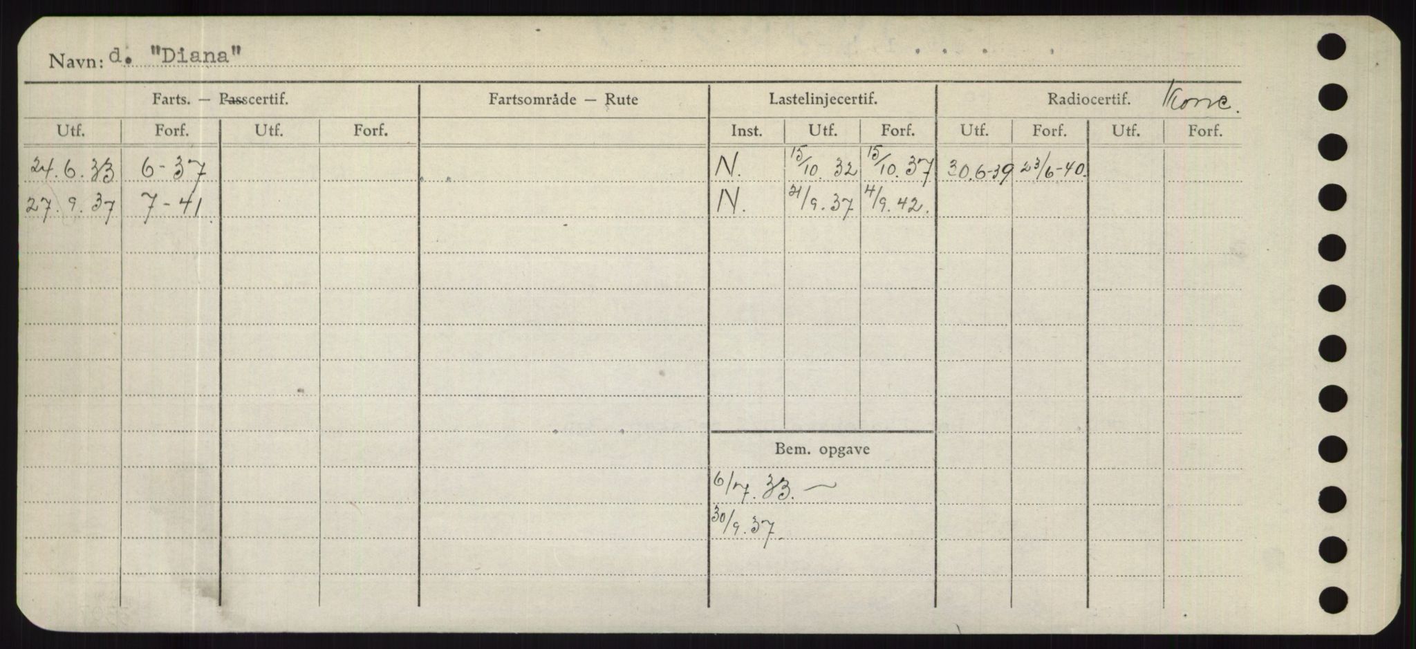 Sjøfartsdirektoratet med forløpere, Skipsmålingen, RA/S-1627/H/Hd/L0008: Fartøy, C-D, p. 466