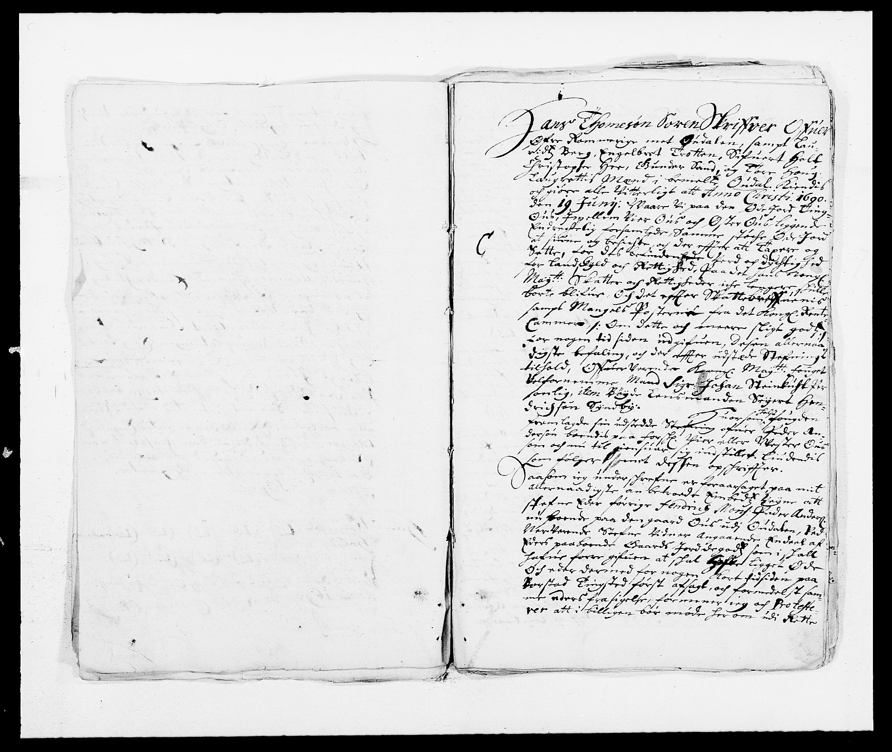 Rentekammeret inntil 1814, Reviderte regnskaper, Fogderegnskap, AV/RA-EA-4092/R13/L0828: Fogderegnskap Solør, Odal og Østerdal, 1690, p. 409