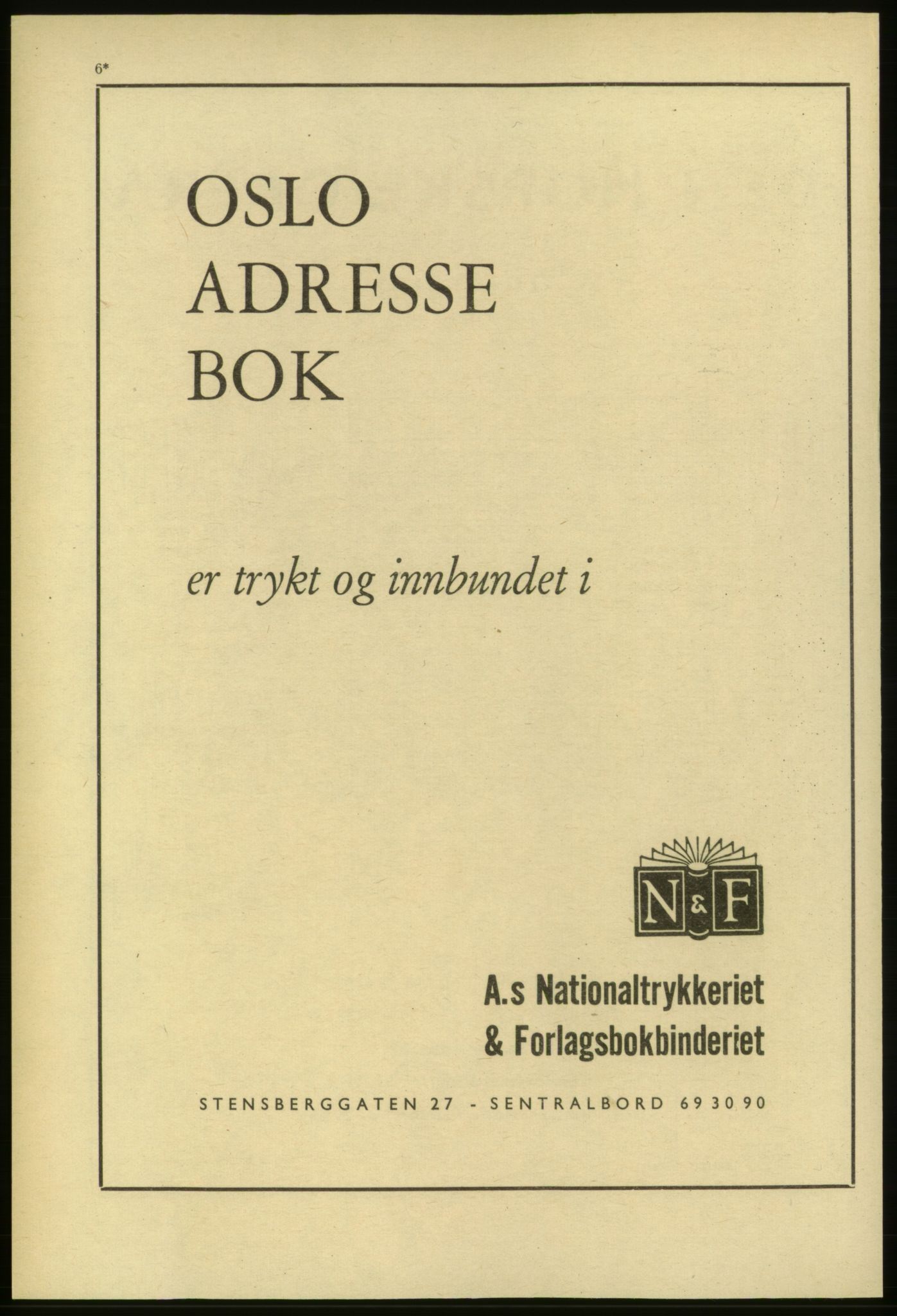 Kristiania/Oslo adressebok, PUBL/-, 1974-1975