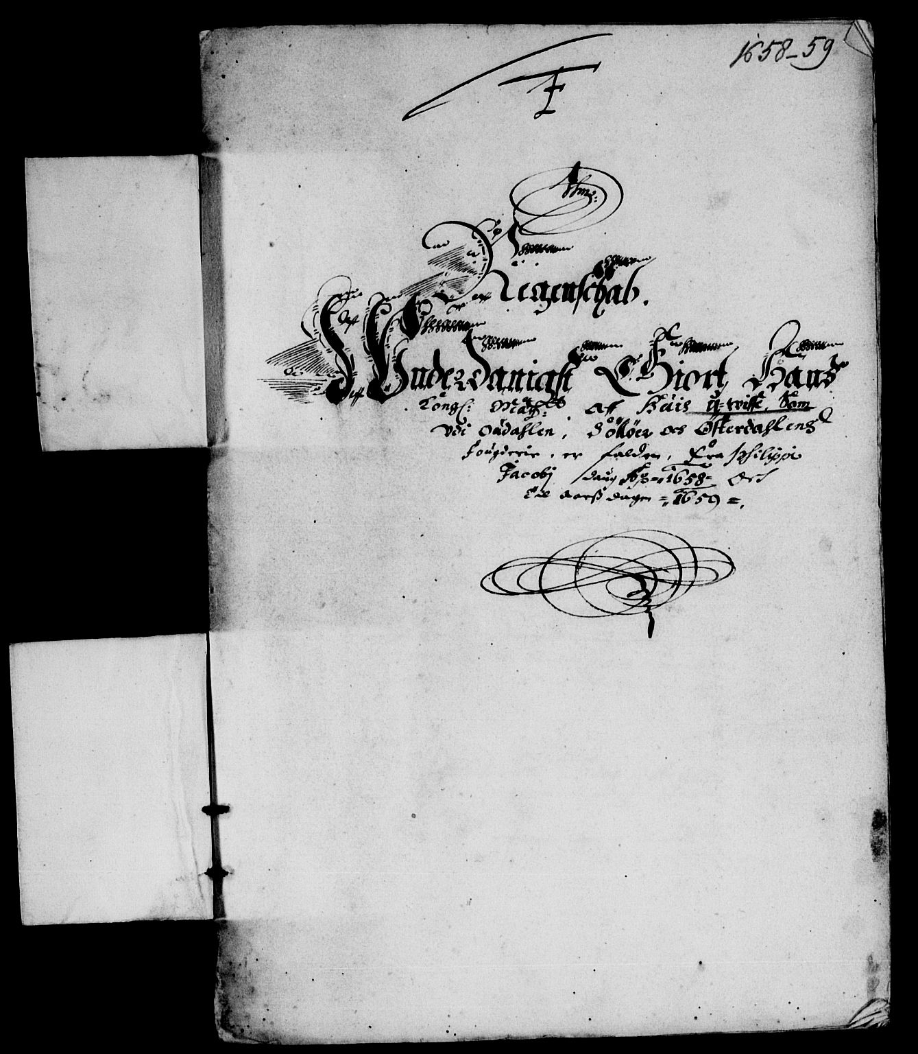 Rentekammeret inntil 1814, Reviderte regnskaper, Lensregnskaper, AV/RA-EA-5023/R/Rb/Rba/L0246: Akershus len, 1657-1659