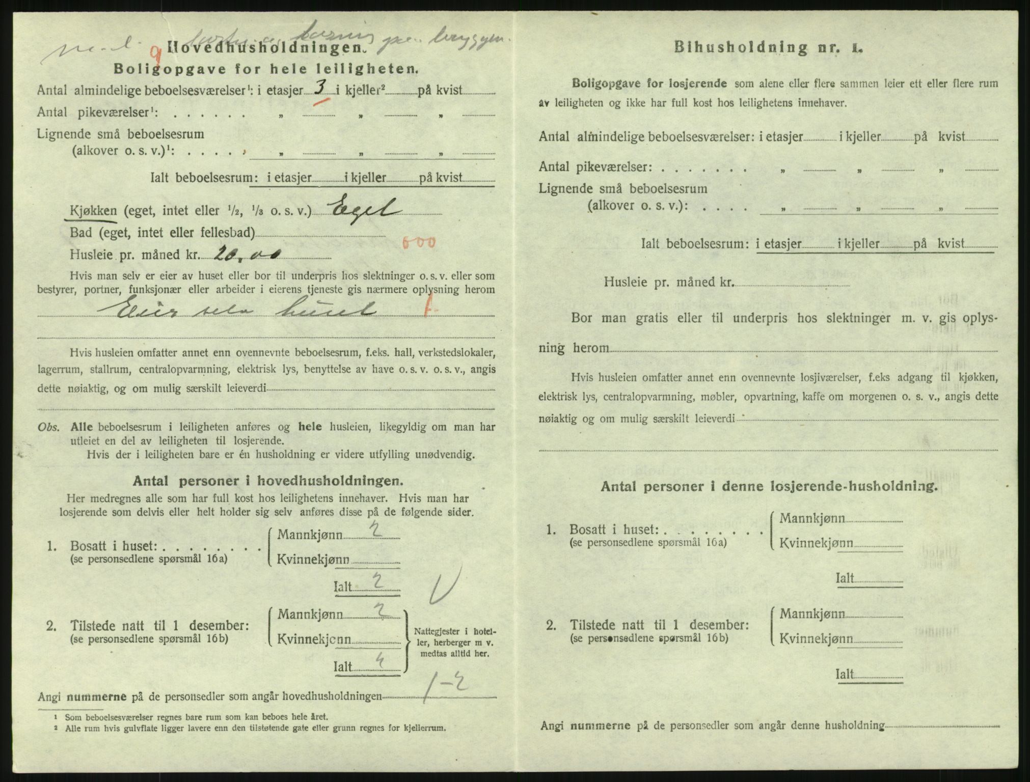 SAKO, 1920 census for Larvik, 1920, p. 7299