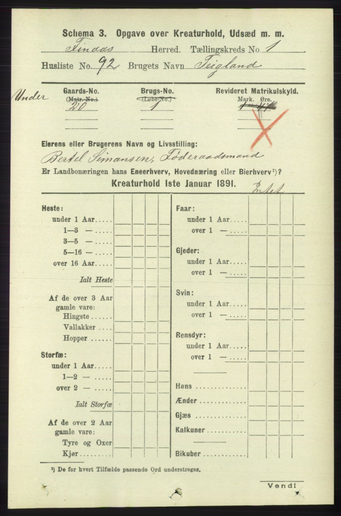 RA, 1891 census for 1218 Finnås, 1891, p. 6165