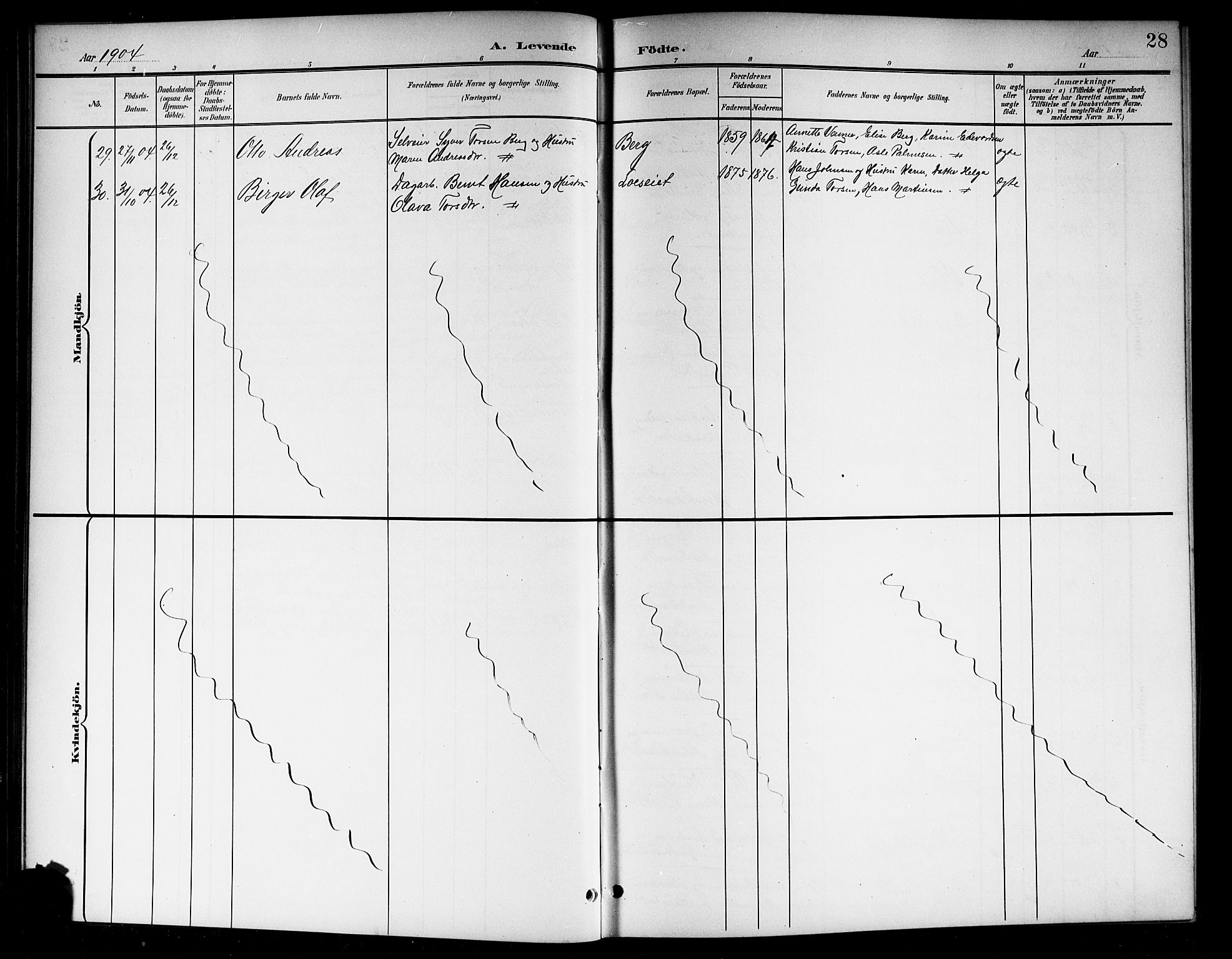 Norderhov kirkebøker, AV/SAKO-A-237/G/Gb/L0002: Parish register (copy) no. II 2, 1891-1921, p. 28