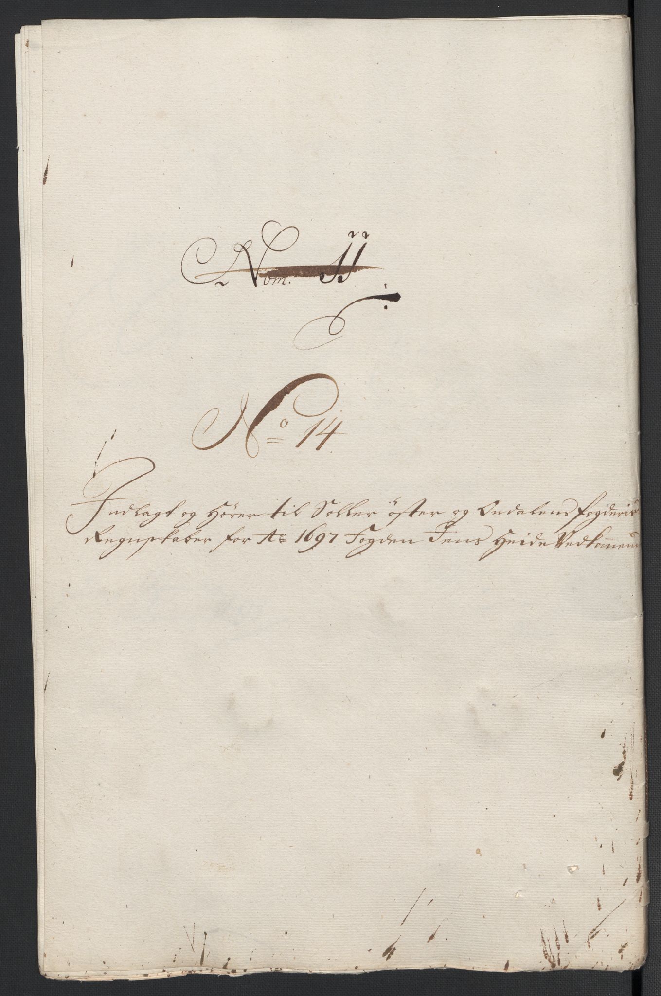 Rentekammeret inntil 1814, Reviderte regnskaper, Fogderegnskap, AV/RA-EA-4092/R13/L0835: Fogderegnskap Solør, Odal og Østerdal, 1697, p. 218