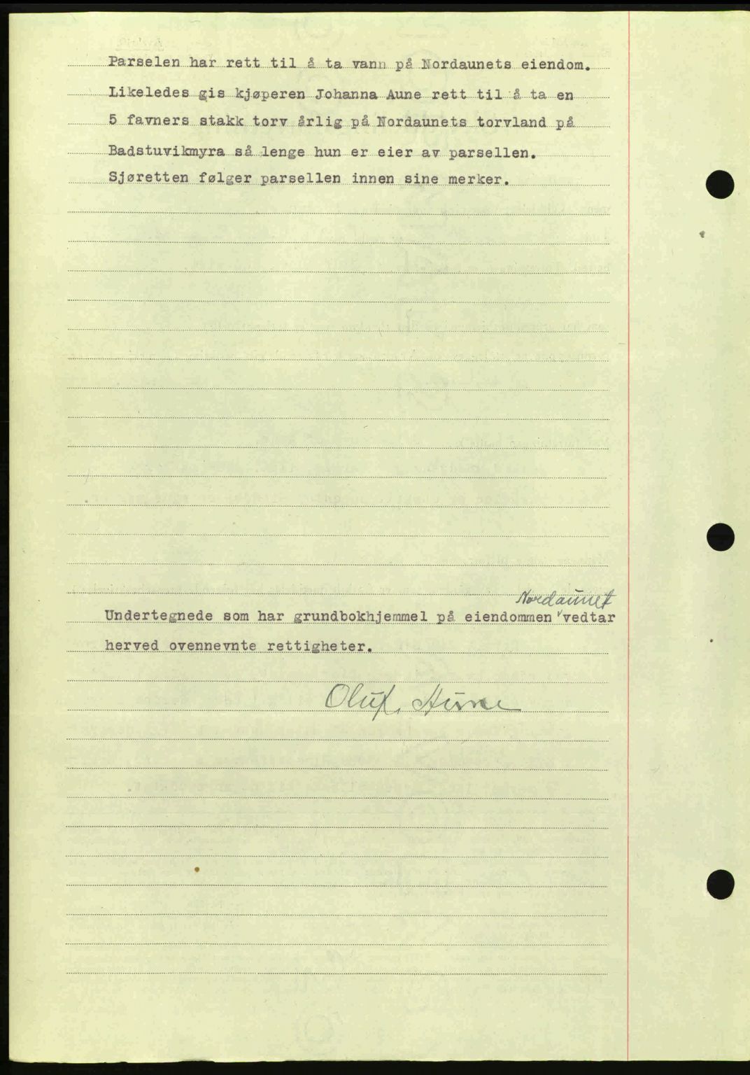 Hitra sorenskriveri, AV/SAT-A-0018/2/2C/2Ca: Mortgage book no. A2, 1943-1945, Diary no: : 590/1944