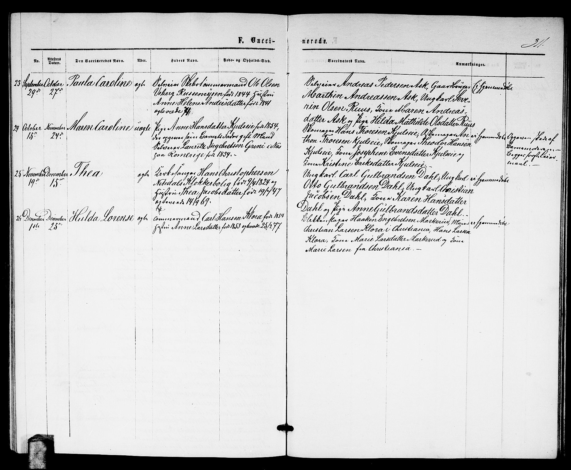 Nittedal prestekontor Kirkebøker, AV/SAO-A-10365a/G/Ga/L0001: Parish register (copy) no. I 1, 1859-1878, p. 311