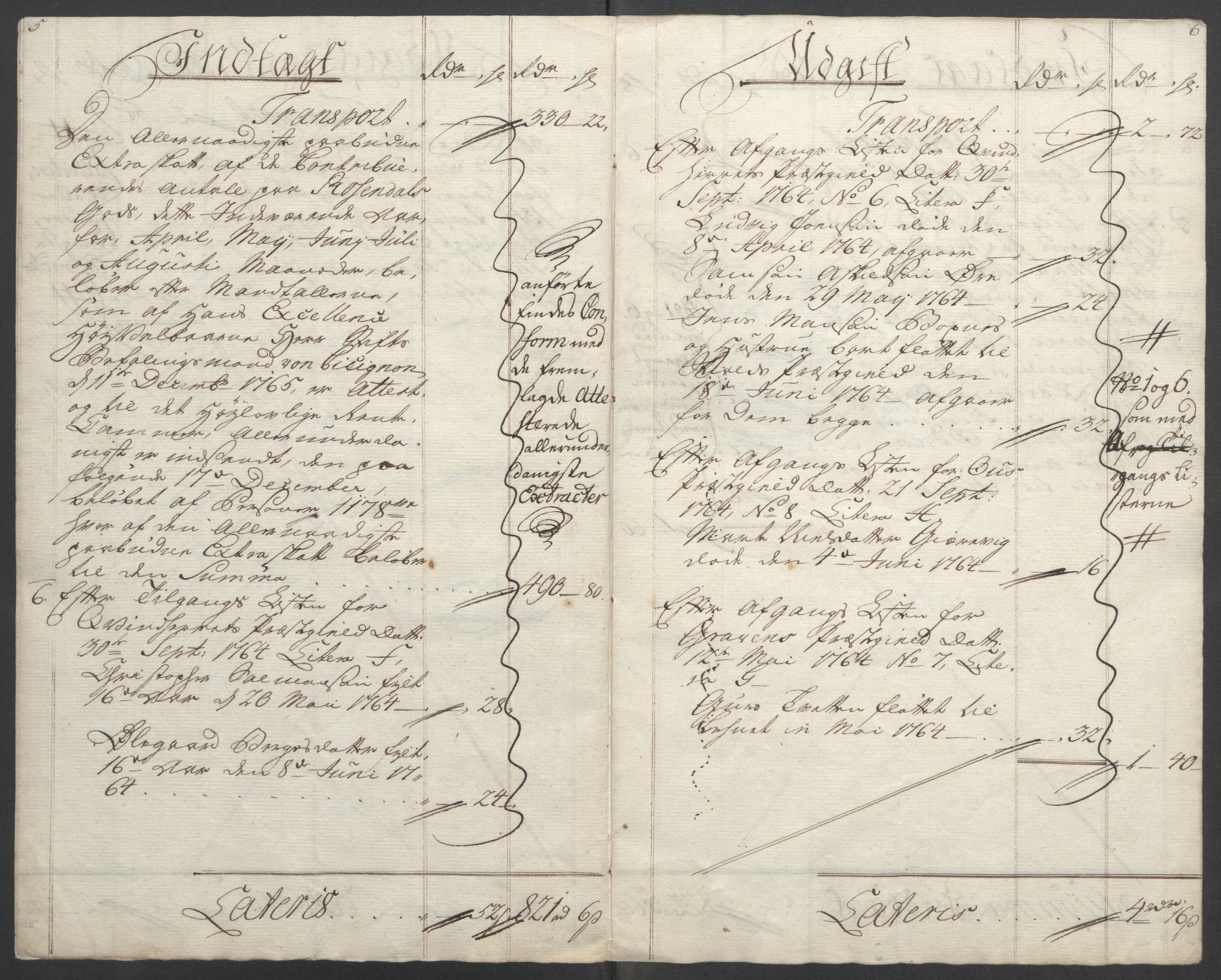 Rentekammeret inntil 1814, Reviderte regnskaper, Fogderegnskap, AV/RA-EA-4092/R49/L3157: Ekstraskatten Rosendal Baroni, 1762-1772, p. 67