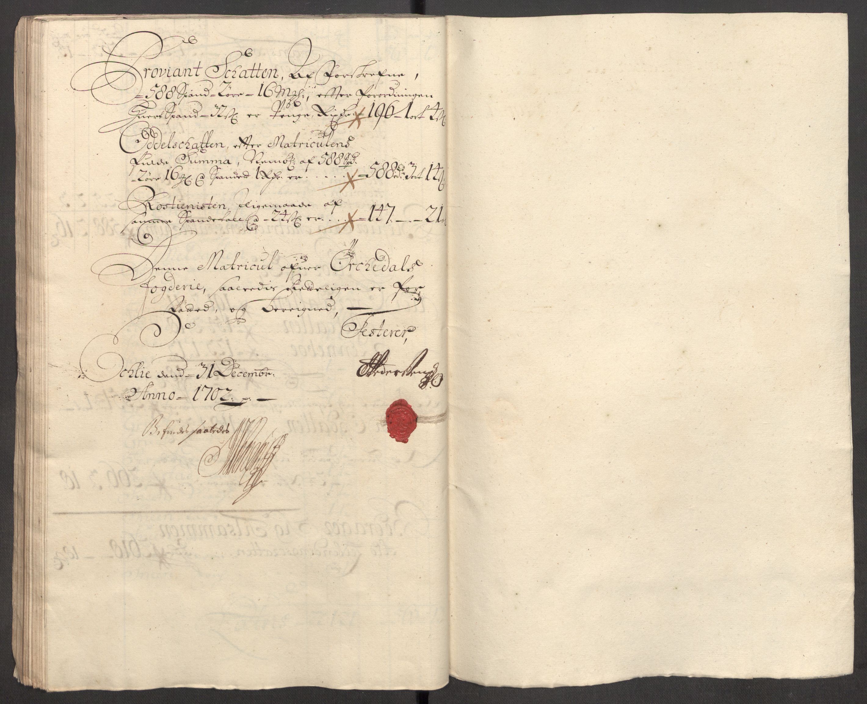 Rentekammeret inntil 1814, Reviderte regnskaper, Fogderegnskap, AV/RA-EA-4092/R60/L3952: Fogderegnskap Orkdal og Gauldal, 1702, p. 78