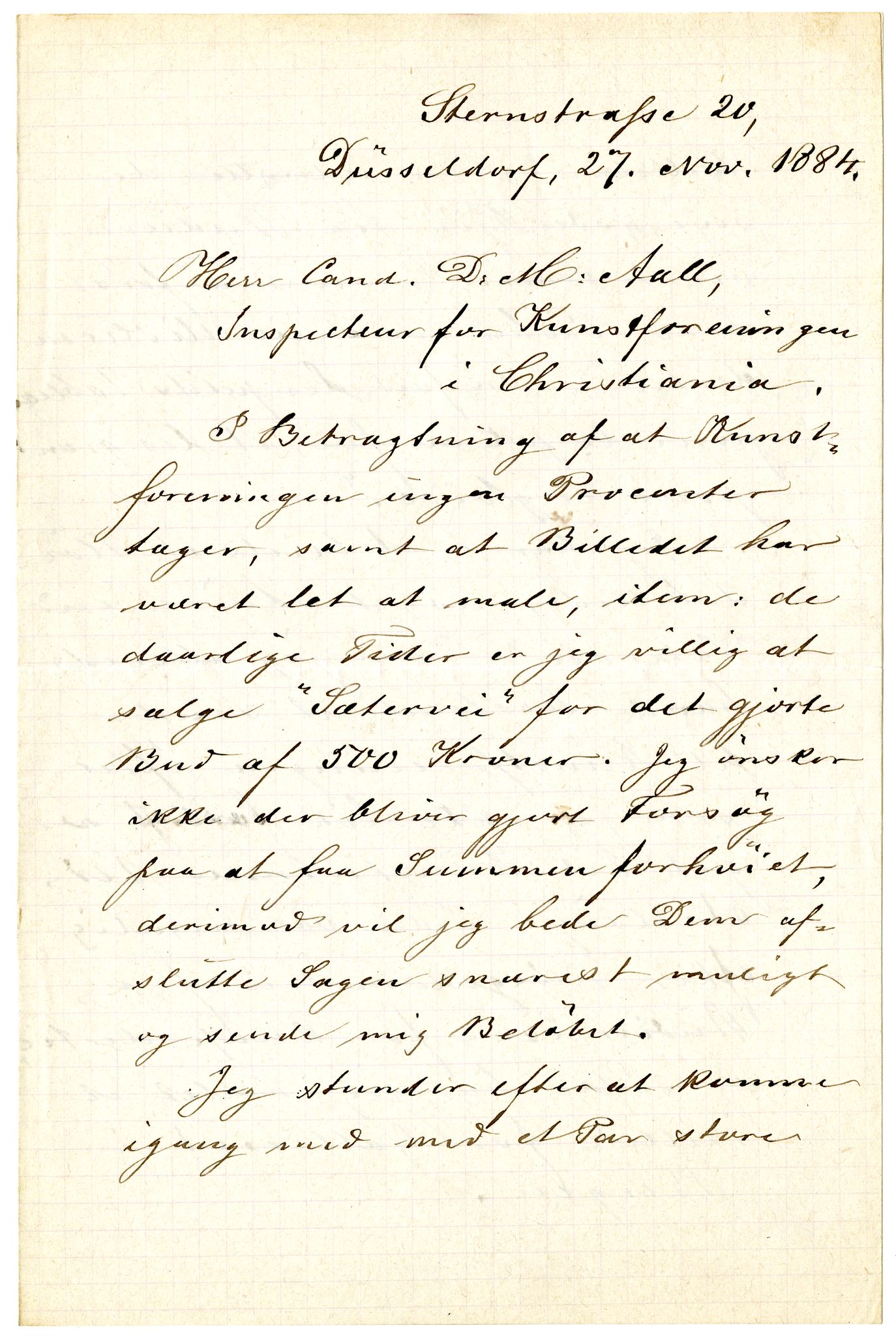 Diderik Maria Aalls brevsamling, NF/Ark-1023/F/L0001: D.M. Aalls brevsamling. A - B, 1738-1889, p. 632