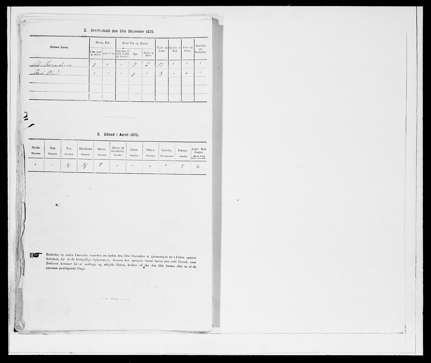 SAB, 1875 Census for 1443P Eid, 1875, p. 348