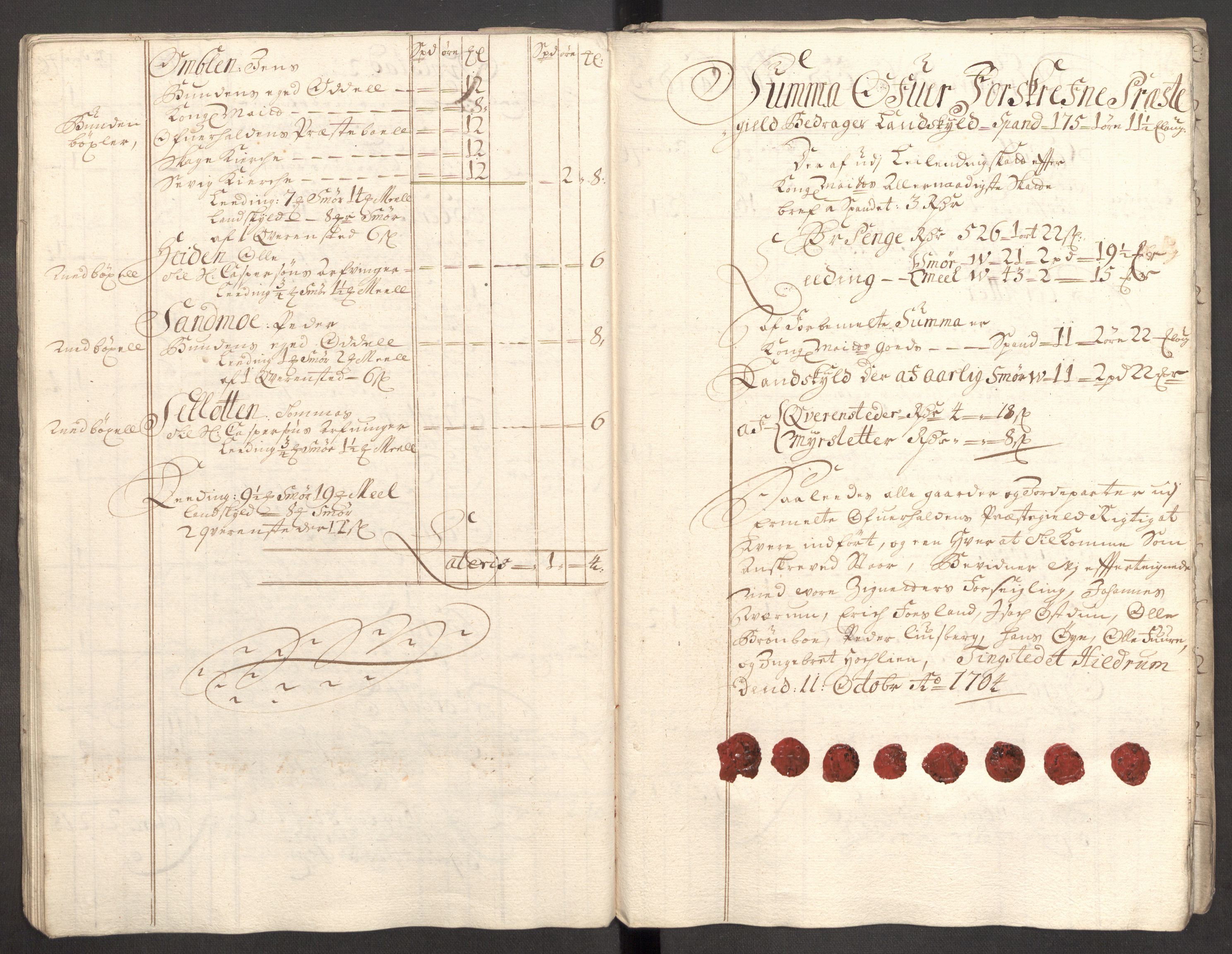 Rentekammeret inntil 1814, Reviderte regnskaper, Fogderegnskap, AV/RA-EA-4092/R64/L4428: Fogderegnskap Namdal, 1703-1704, p. 218