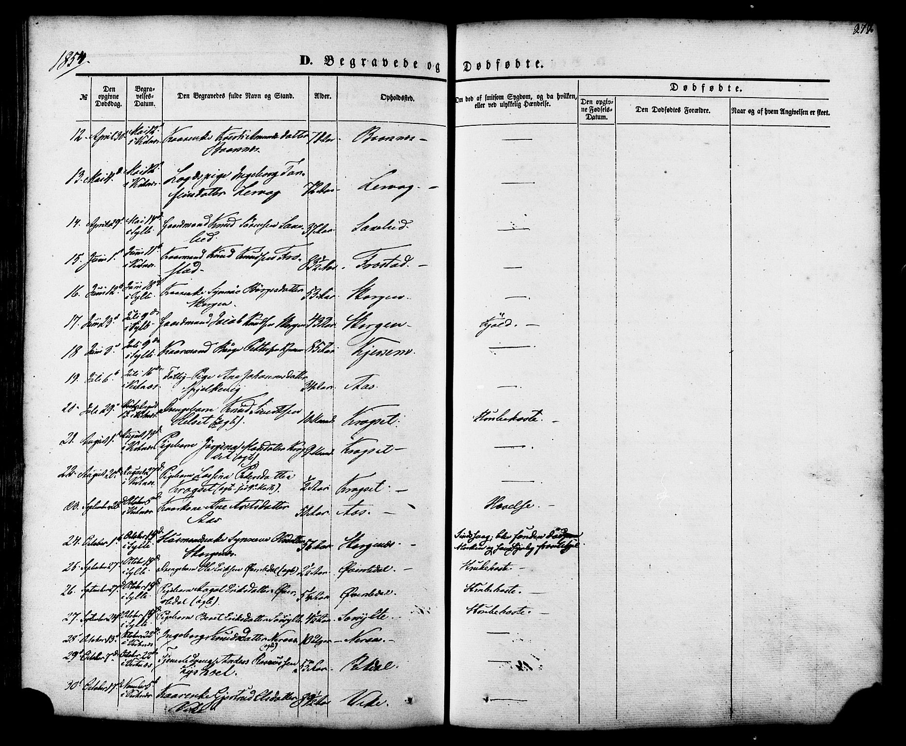 Ministerialprotokoller, klokkerbøker og fødselsregistre - Møre og Romsdal, AV/SAT-A-1454/539/L0529: Parish register (official) no. 539A02, 1848-1872, p. 277