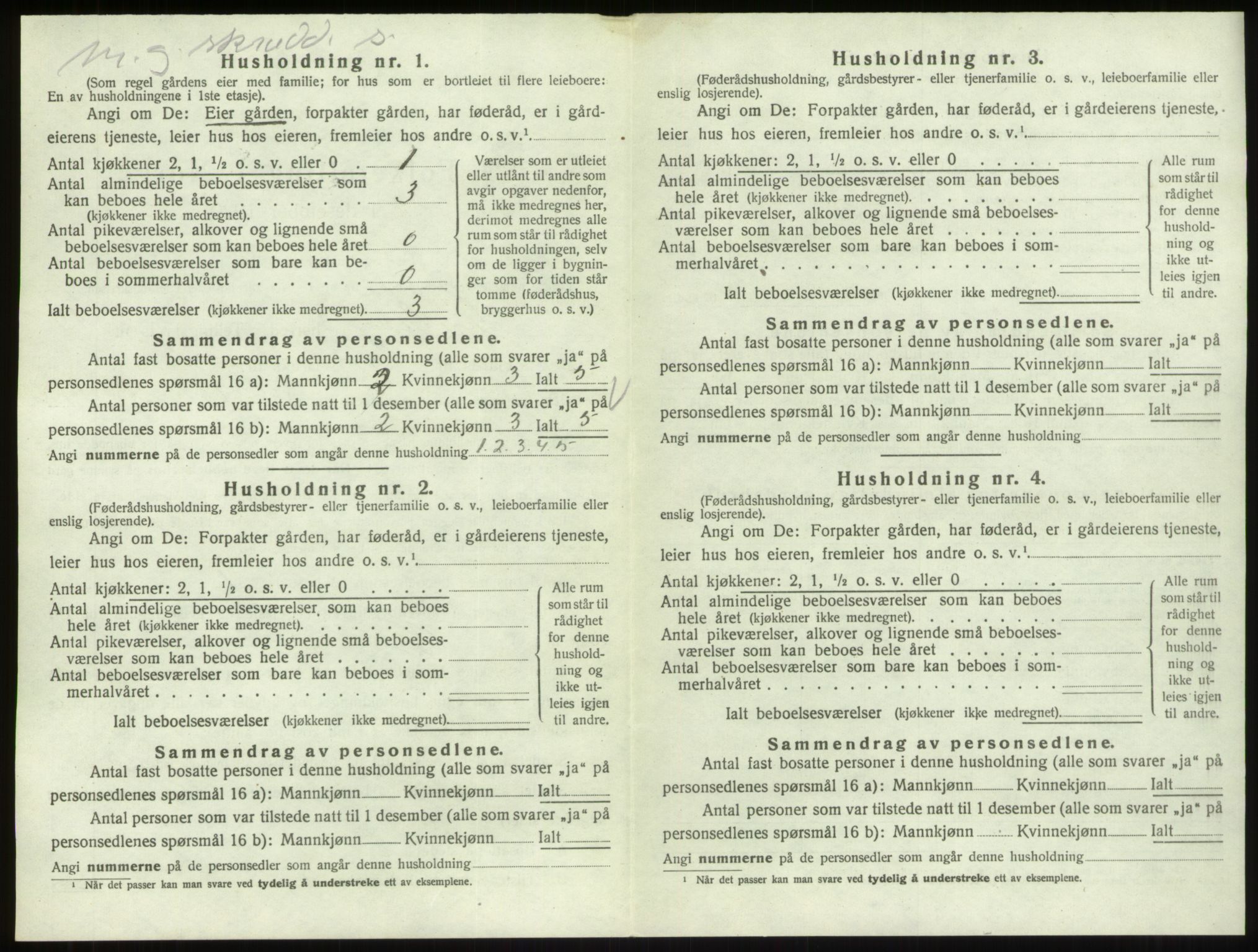 SAO, 1920 census for Skjeberg, 1920, p. 1555