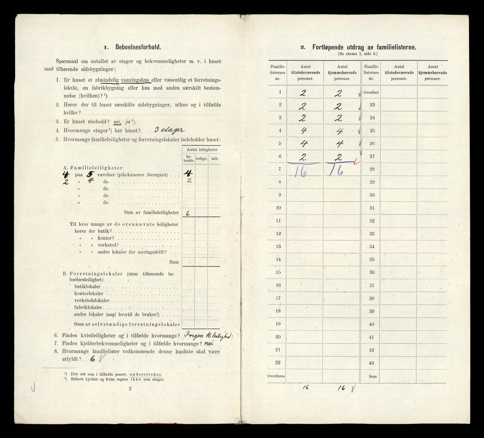 RA, 1910 census for Kristiania, 1910, p. 43332