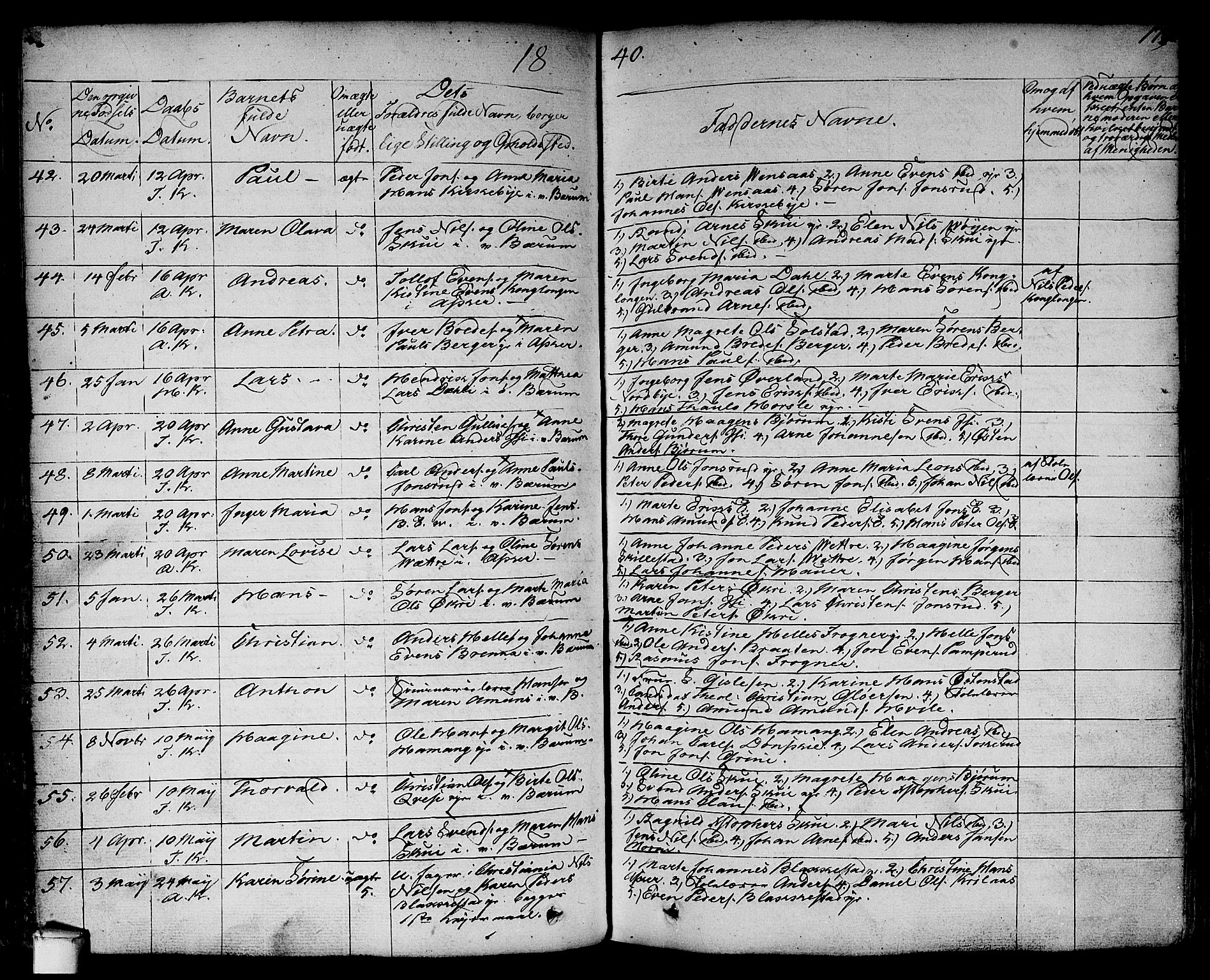 Asker prestekontor Kirkebøker, SAO/A-10256a/F/Fa/L0007: Parish register (official) no. I 7, 1825-1864, p. 179