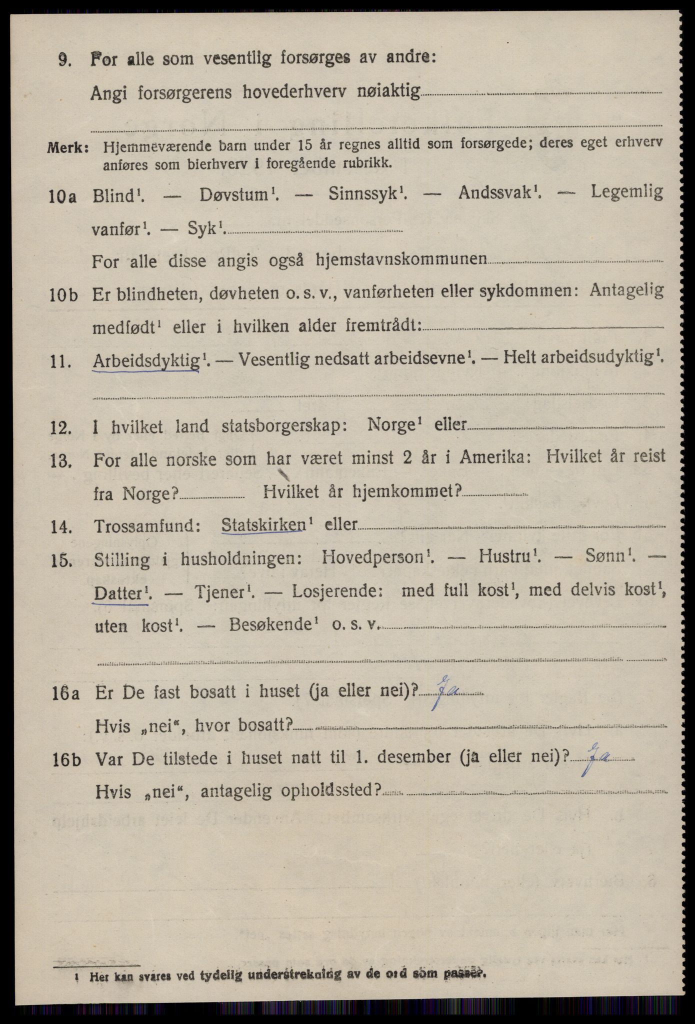 SAT, 1920 census for Sykkylven, 1920, p. 4240