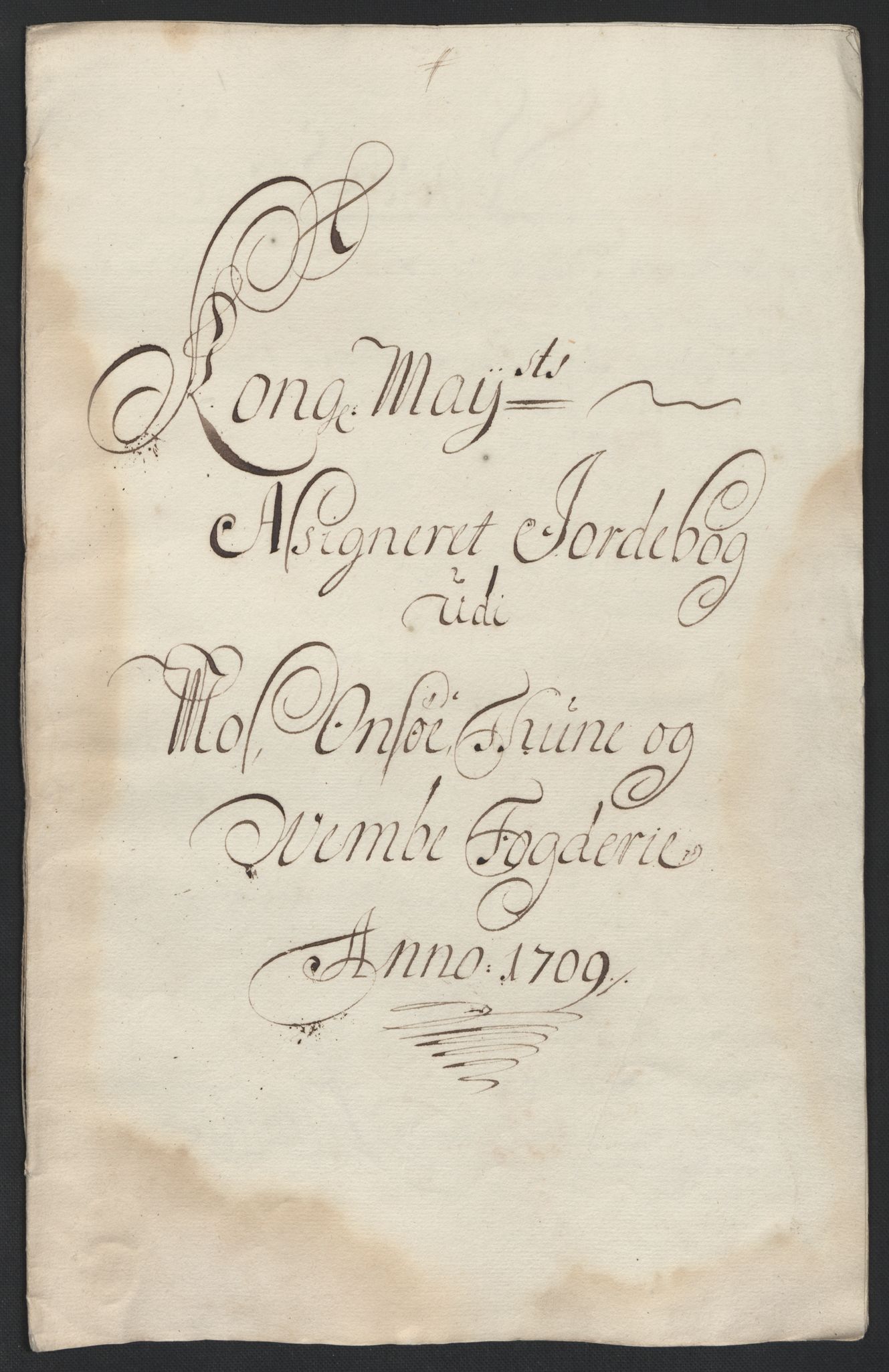 Rentekammeret inntil 1814, Reviderte regnskaper, Fogderegnskap, RA/EA-4092/R04/L0135: Fogderegnskap Moss, Onsøy, Tune, Veme og Åbygge, 1709-1710, p. 30
