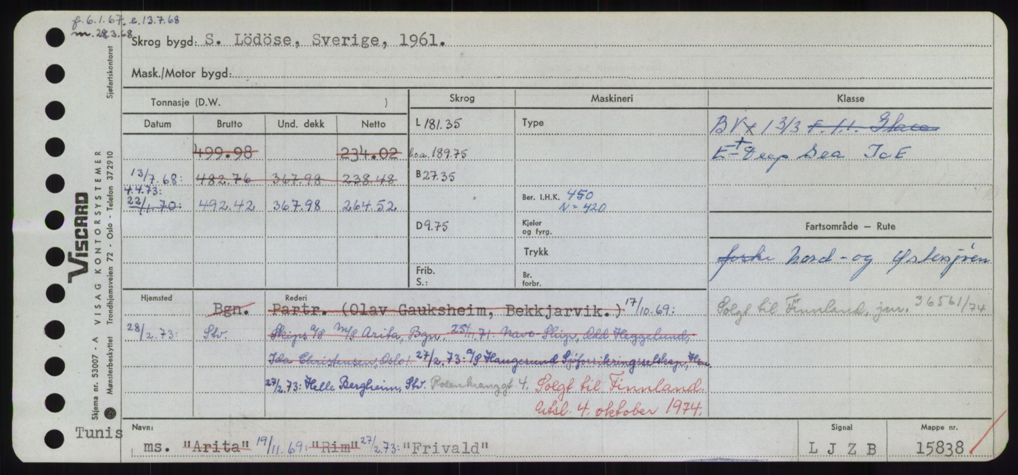 Sjøfartsdirektoratet med forløpere, Skipsmålingen, AV/RA-S-1627/H/Hd/L0011: Fartøy, Fla-Får, p. 493