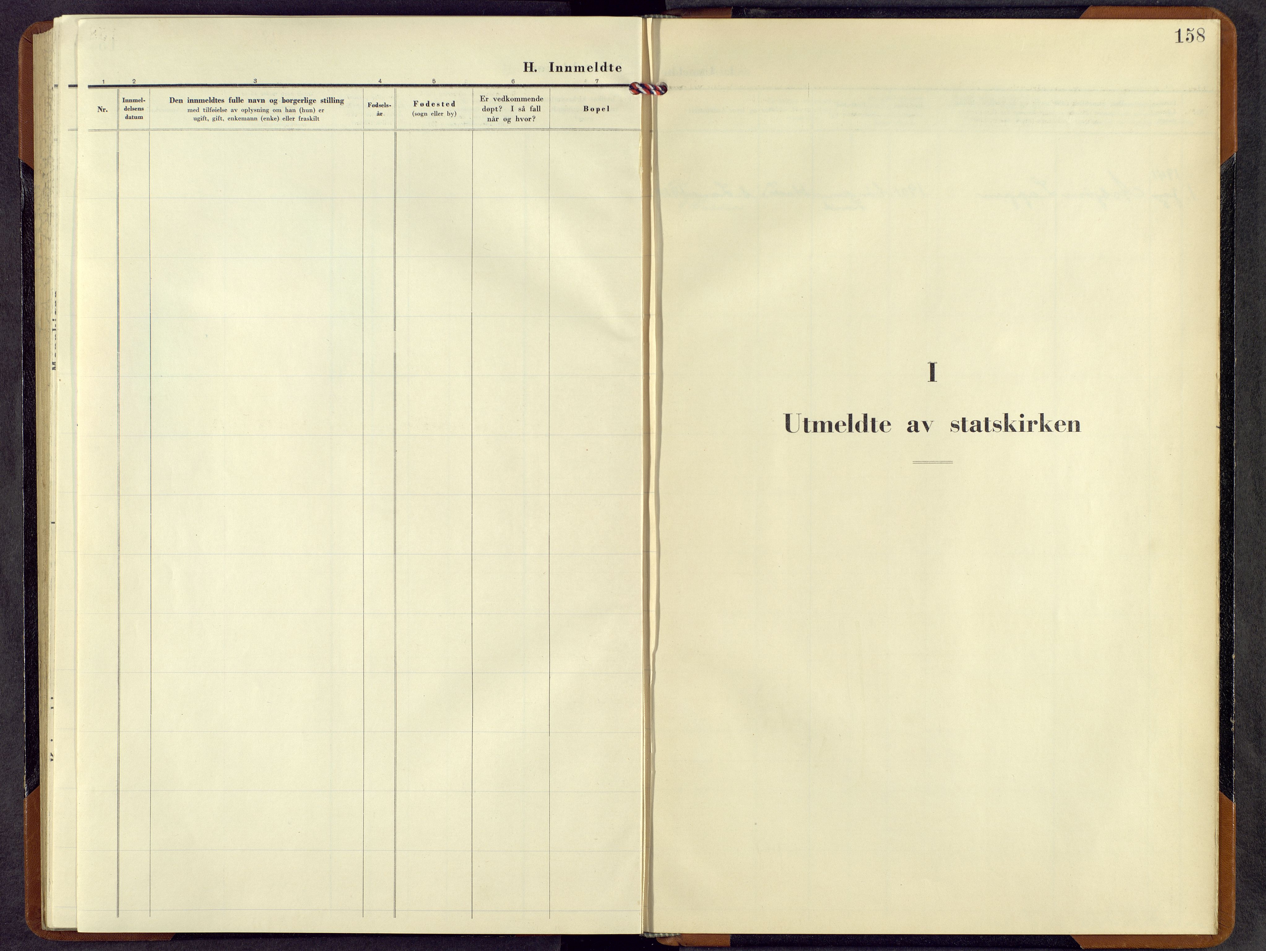 Nord-Aurdal prestekontor, SAH/PREST-132/H/Ha/Hab/L0019: Parish register (copy) no. 19, 1943-1969, p. 157b-158a
