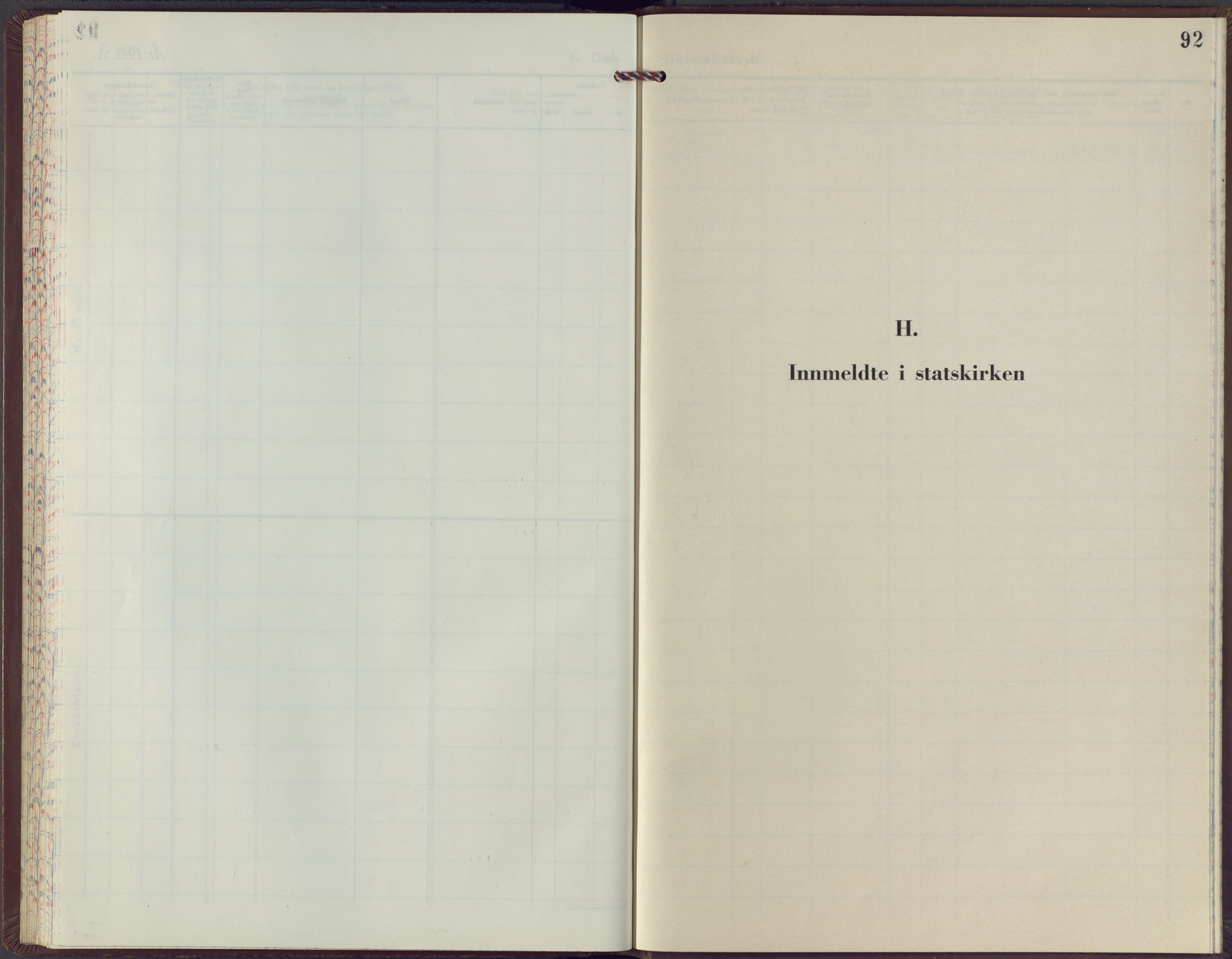 Hof kirkebøker, SAKO/A-64/F/Fb/L0003: Parish register (official) no. II 3, 1959-1978, p. 92