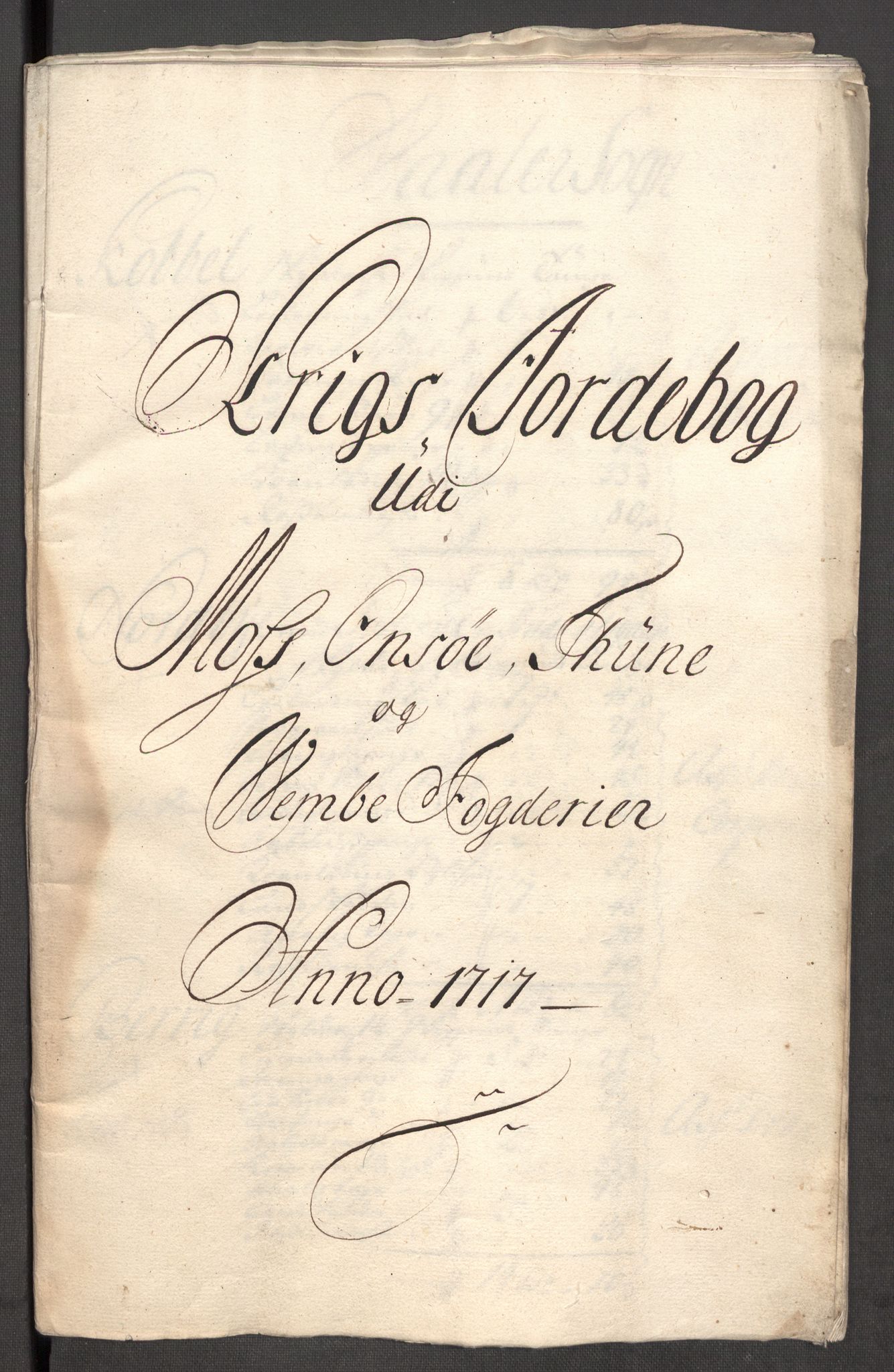 Rentekammeret inntil 1814, Reviderte regnskaper, Fogderegnskap, RA/EA-4092/R04/L0141: Fogderegnskap Moss, Onsøy, Tune, Veme og Åbygge, 1717, p. 120
