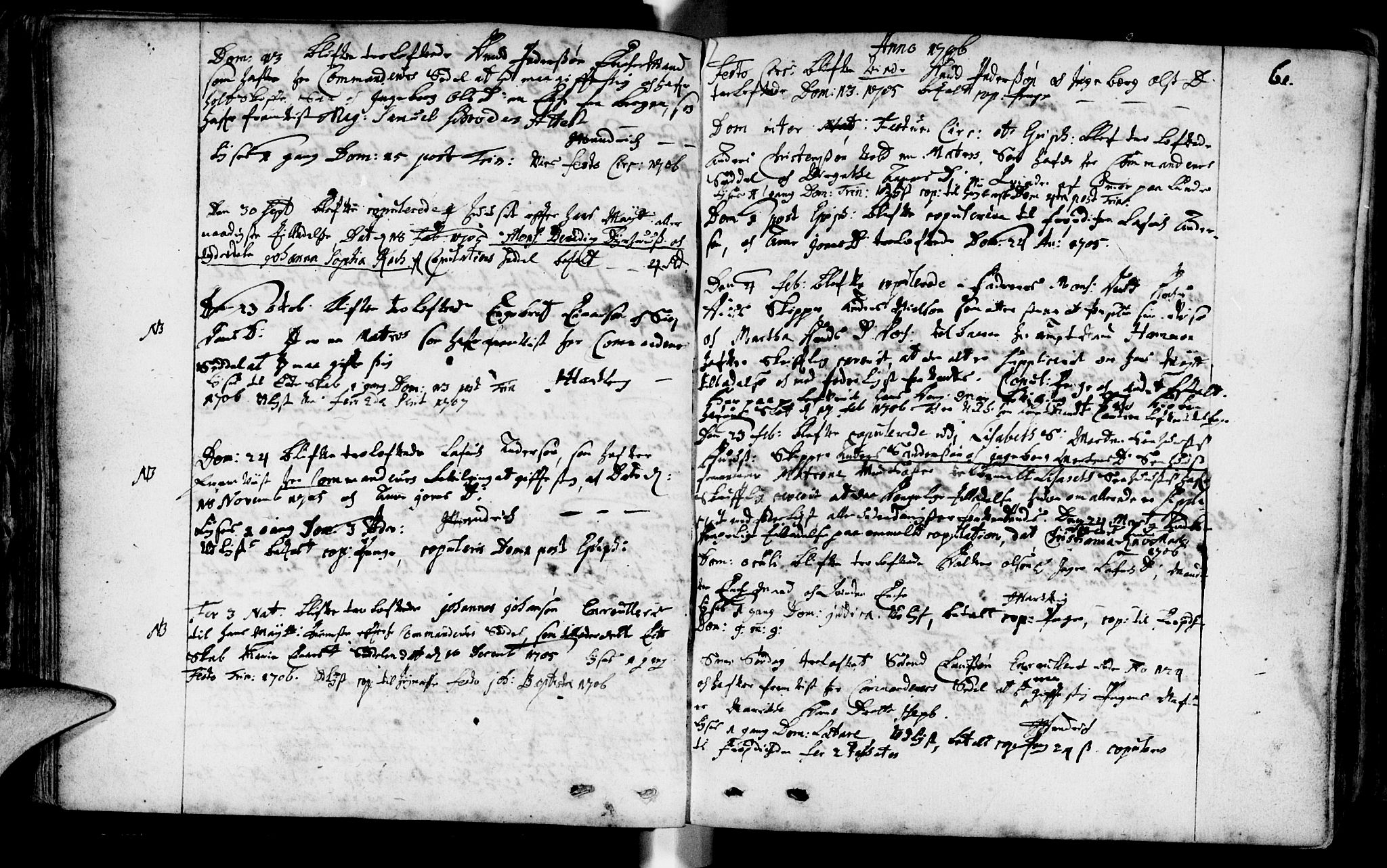 Domkirken sokneprestkontor, SAST/A-101812/001/30/30BA/L0001: Parish register (official) no. A 1 /1, 1688-1727, p. 61