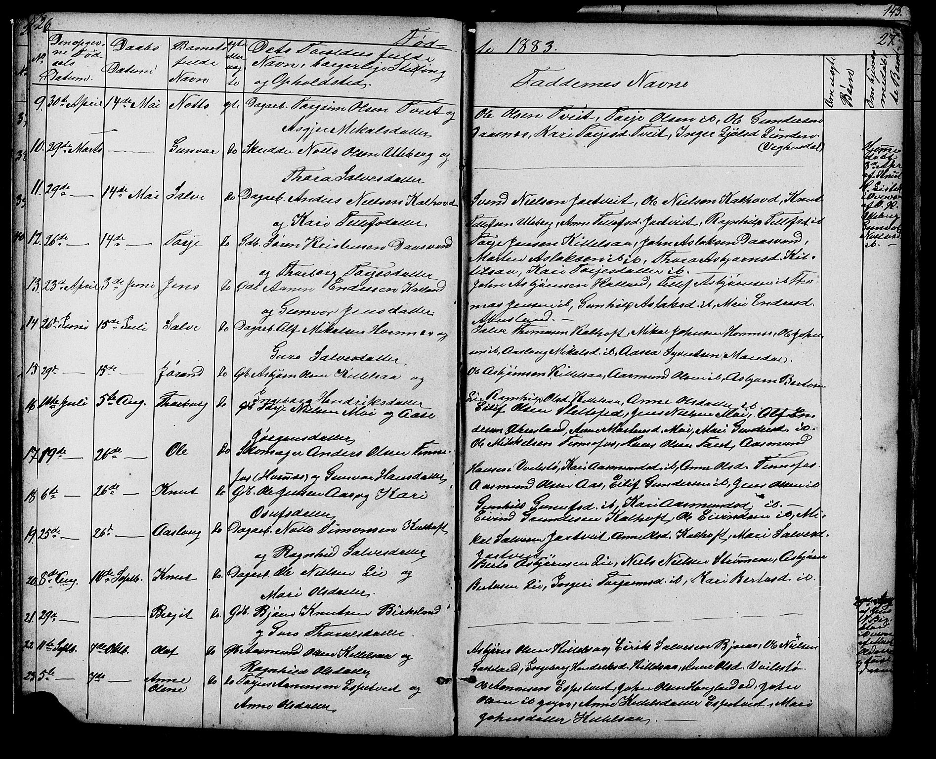 Evje sokneprestkontor, AV/SAK-1111-0008/F/Fb/Fbb/L0002: Parish register (copy) no. B 2, 1879-1909, p. 26-27