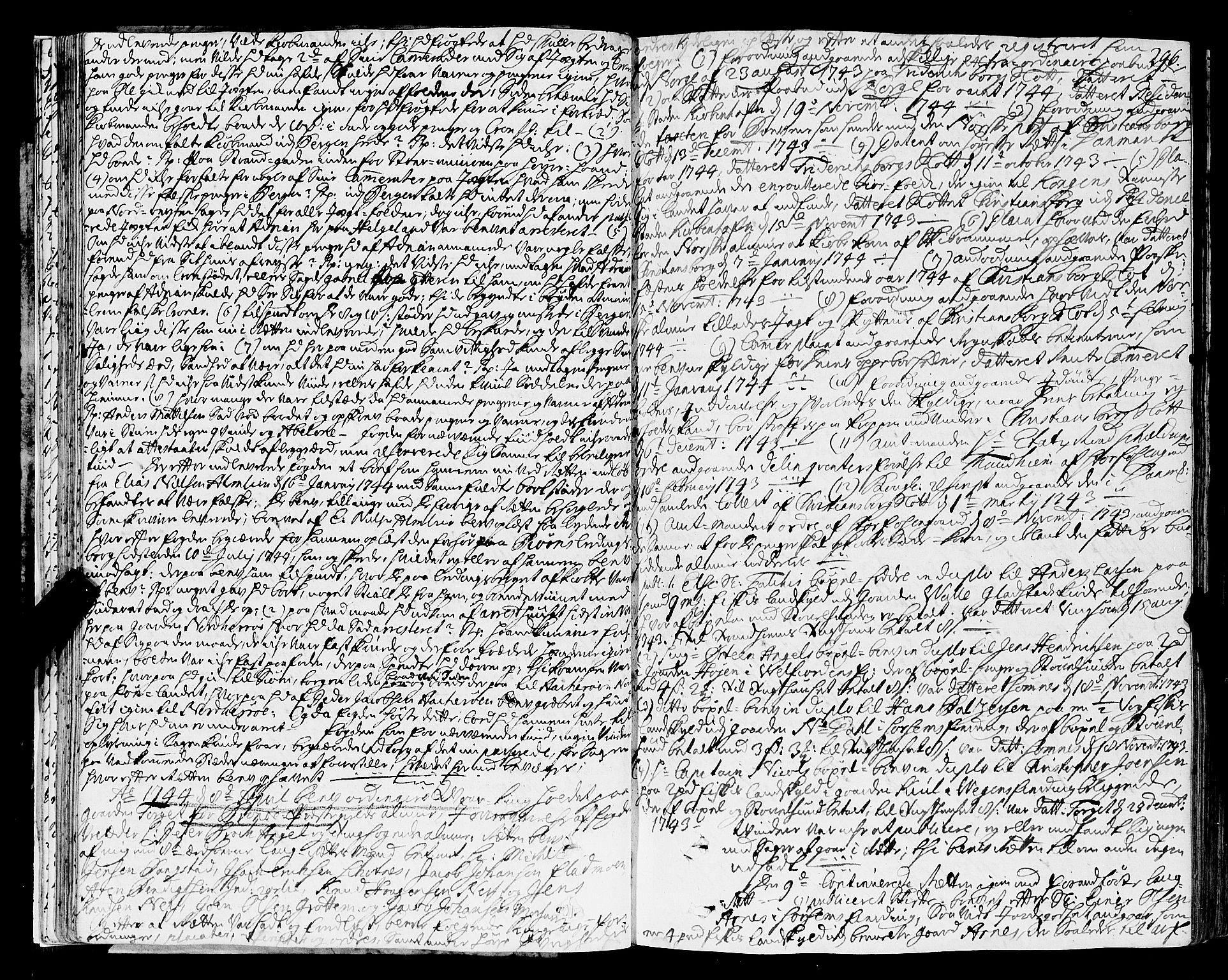 Helgeland sorenskriveri, AV/SAT-A-0004/1/1A/L0012: Tingbok 12B, 1743-1745, p. 295b-296a