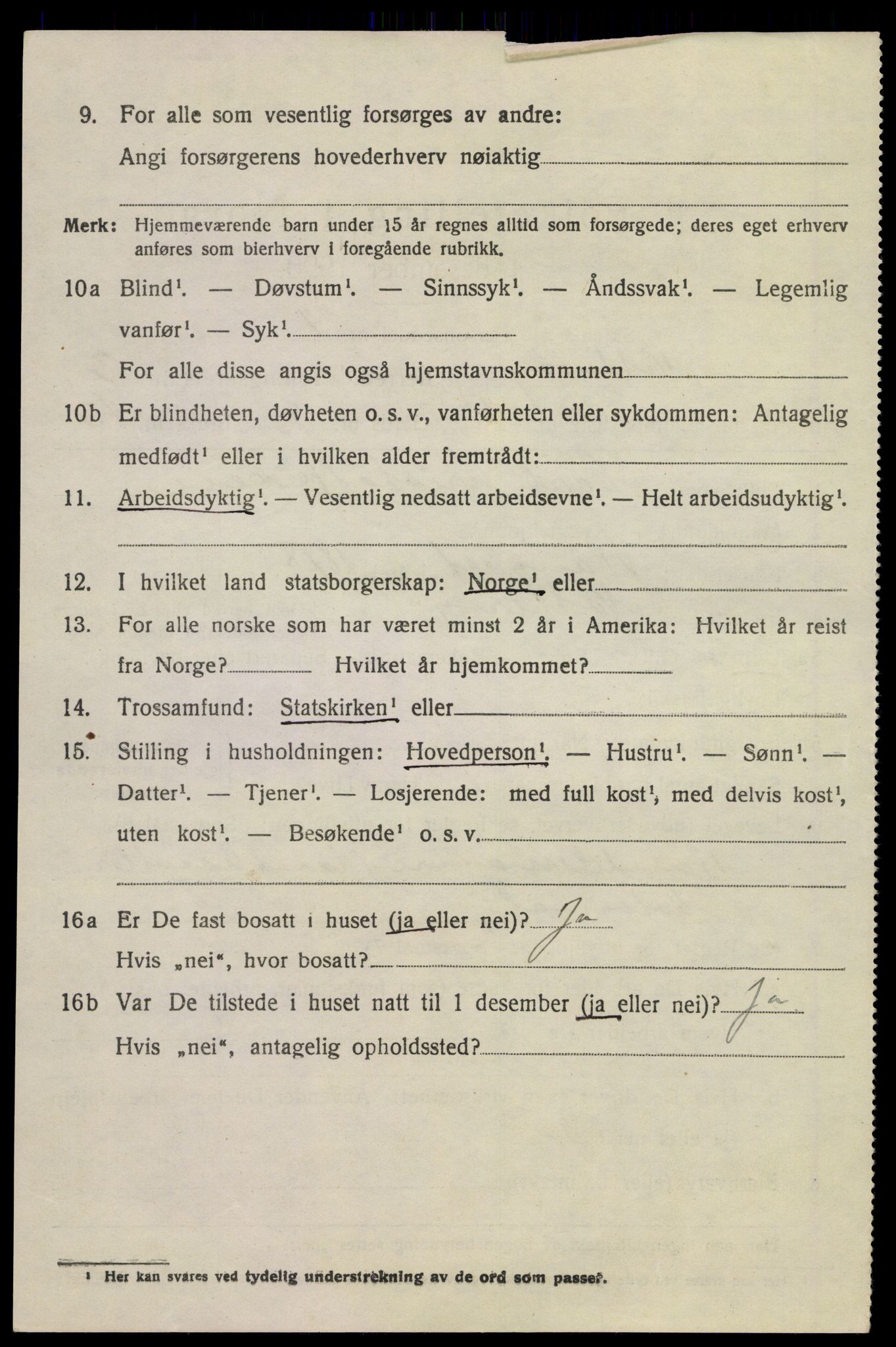 SAKO, 1920 census for Nøtterøy, 1920, p. 5588
