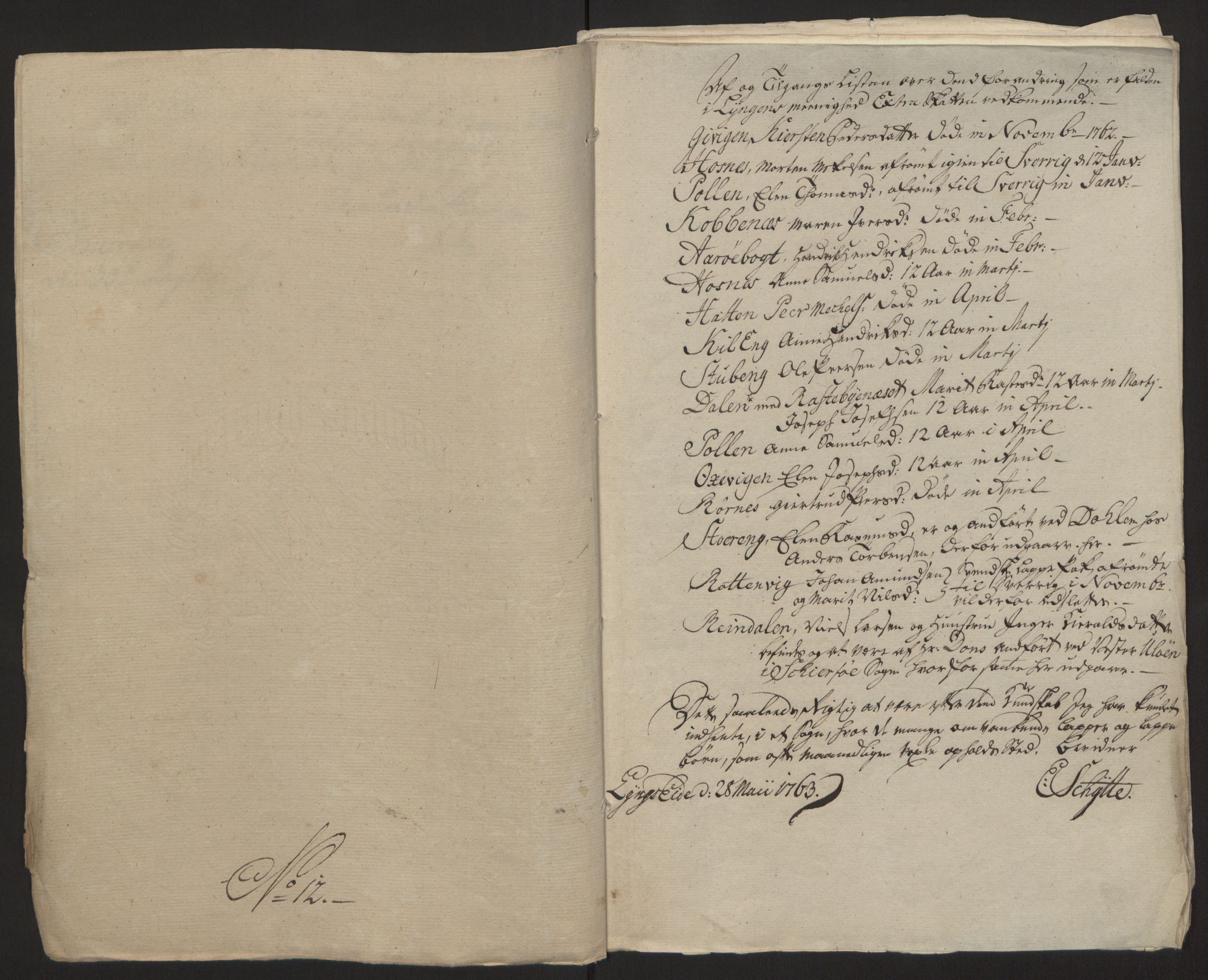 Rentekammeret inntil 1814, Reviderte regnskaper, Fogderegnskap, RA/EA-4092/R68/L4845: Ekstraskatten Senja og Troms, 1762-1765, p. 215