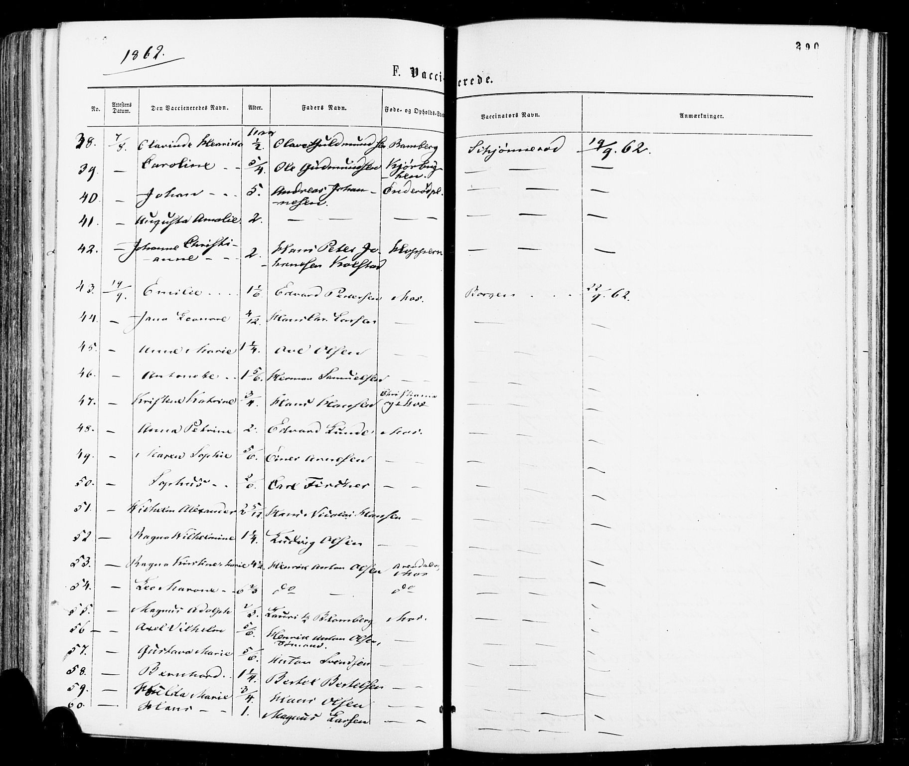 Moss prestekontor Kirkebøker, AV/SAO-A-2003/F/Fa/L0009: Parish register (official) no. I 9, 1861-1869, p. 290