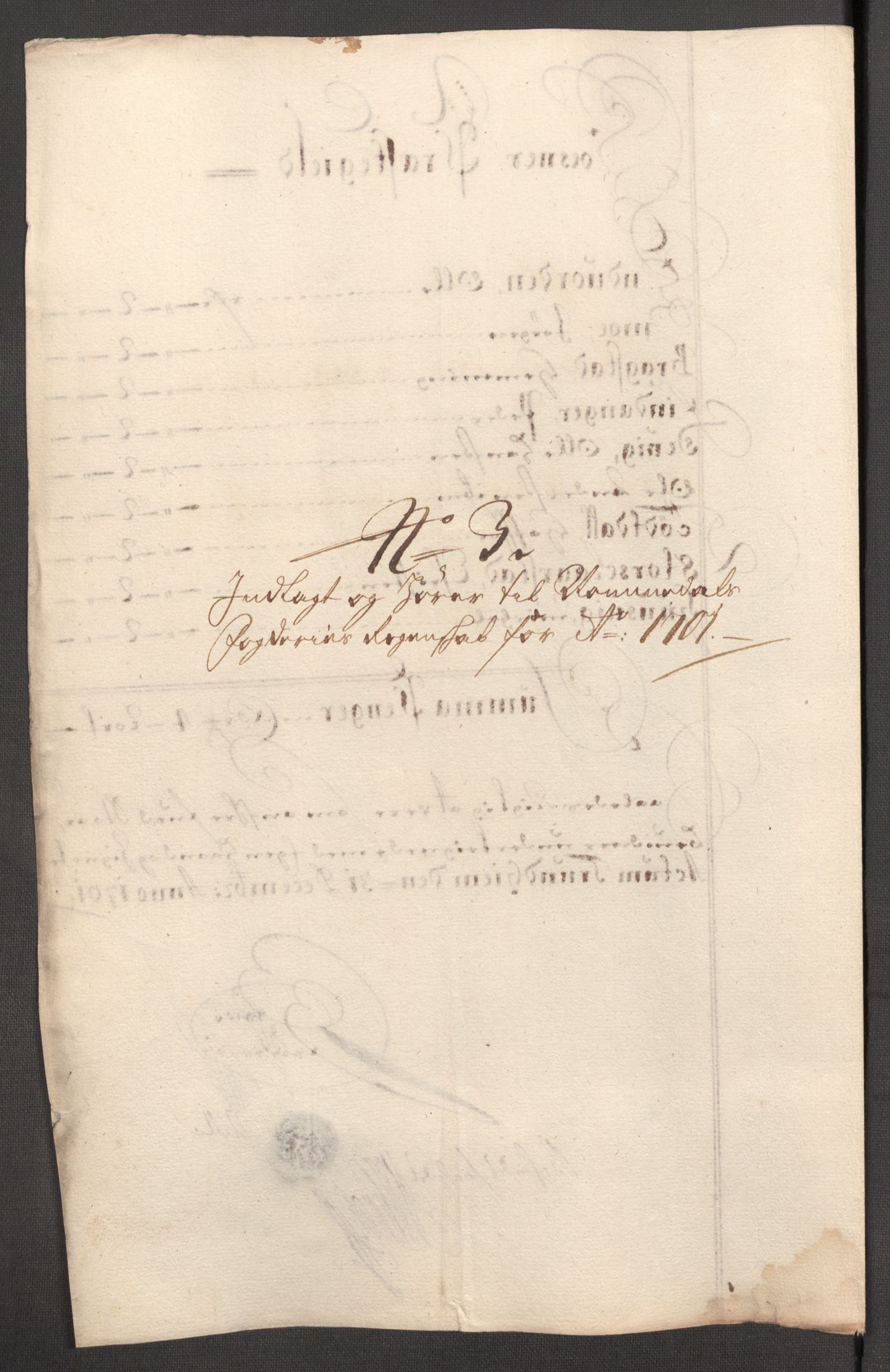 Rentekammeret inntil 1814, Reviderte regnskaper, Fogderegnskap, AV/RA-EA-4092/R64/L4427: Fogderegnskap Namdal, 1701-1702, p. 89