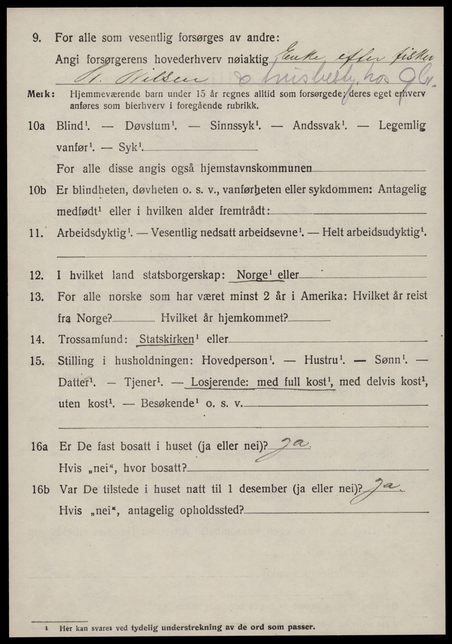 SAT, 1920 census for Herøy (MR), 1920, p. 4716